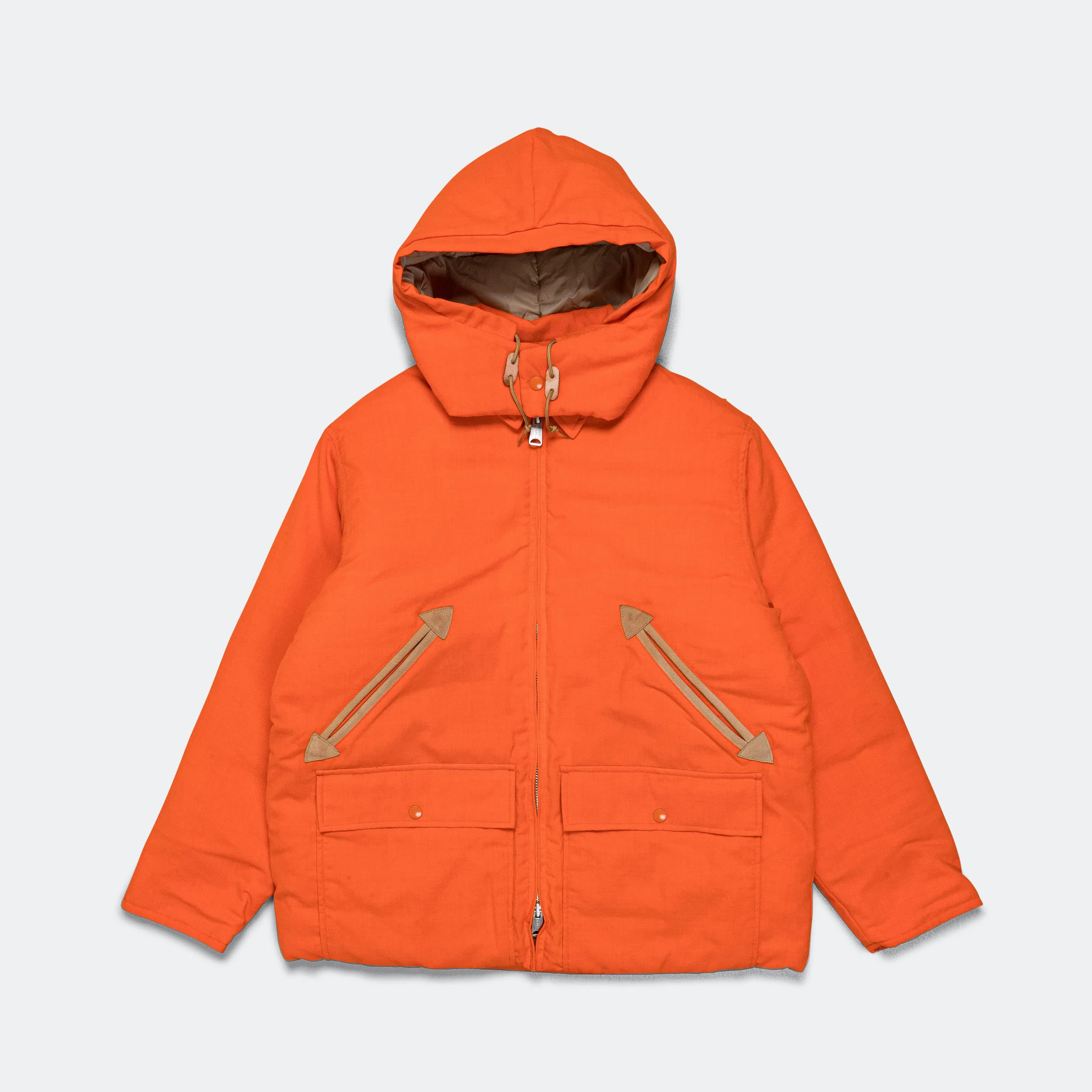 BEAMS PLUS Hunting Puff Jacket - Orange