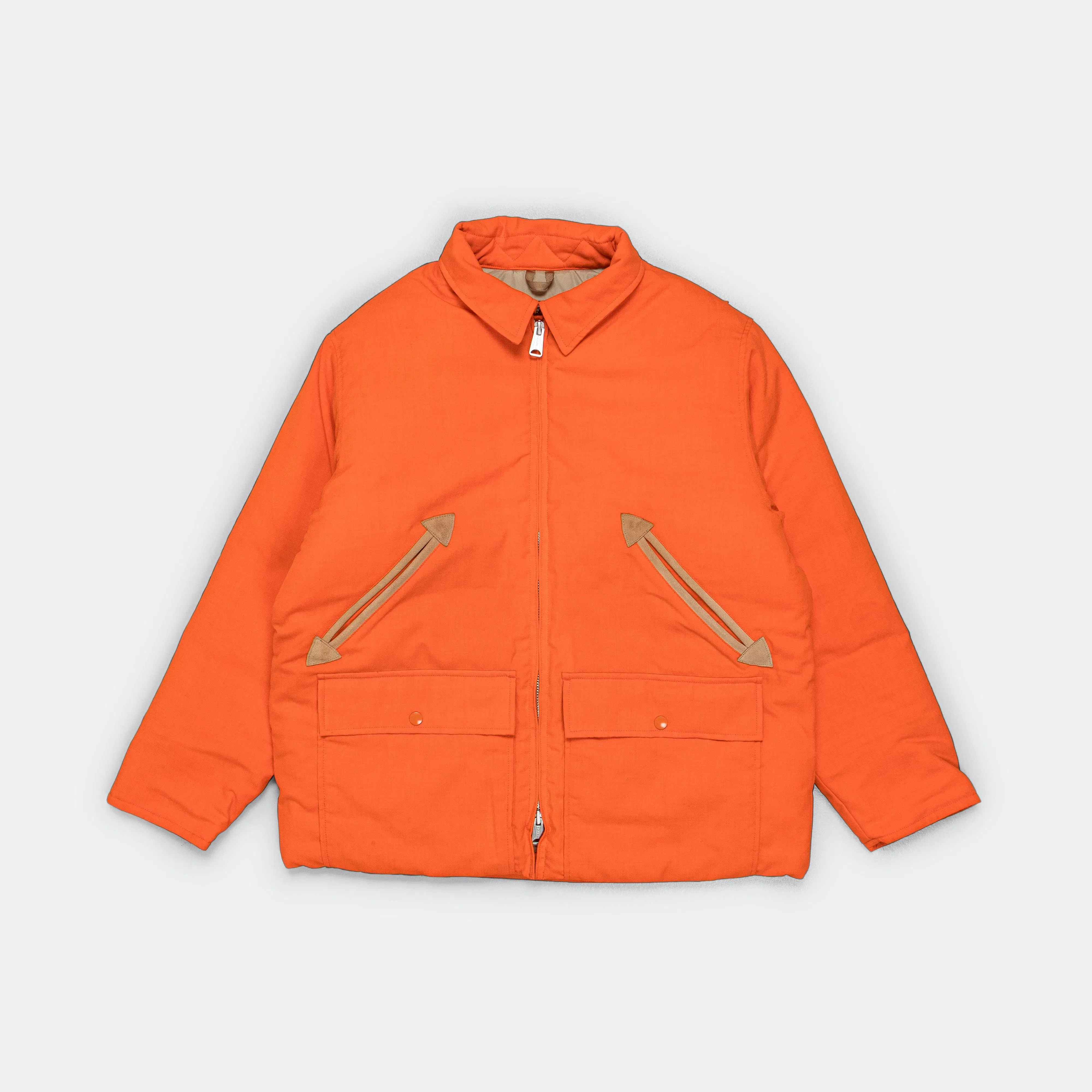 BEAMS PLUS Hunting Puff Jacket - Orange