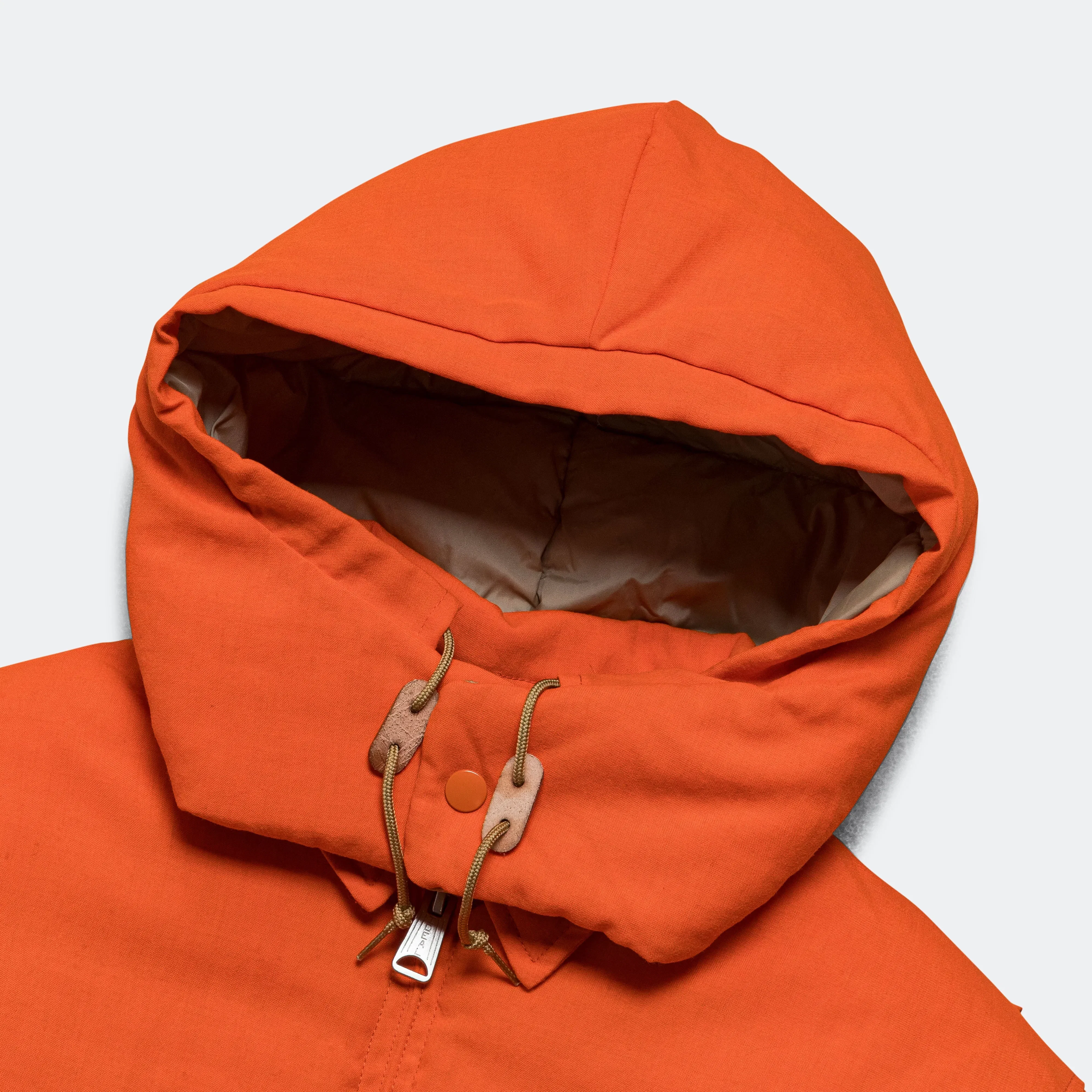 BEAMS PLUS Hunting Puff Jacket - Orange