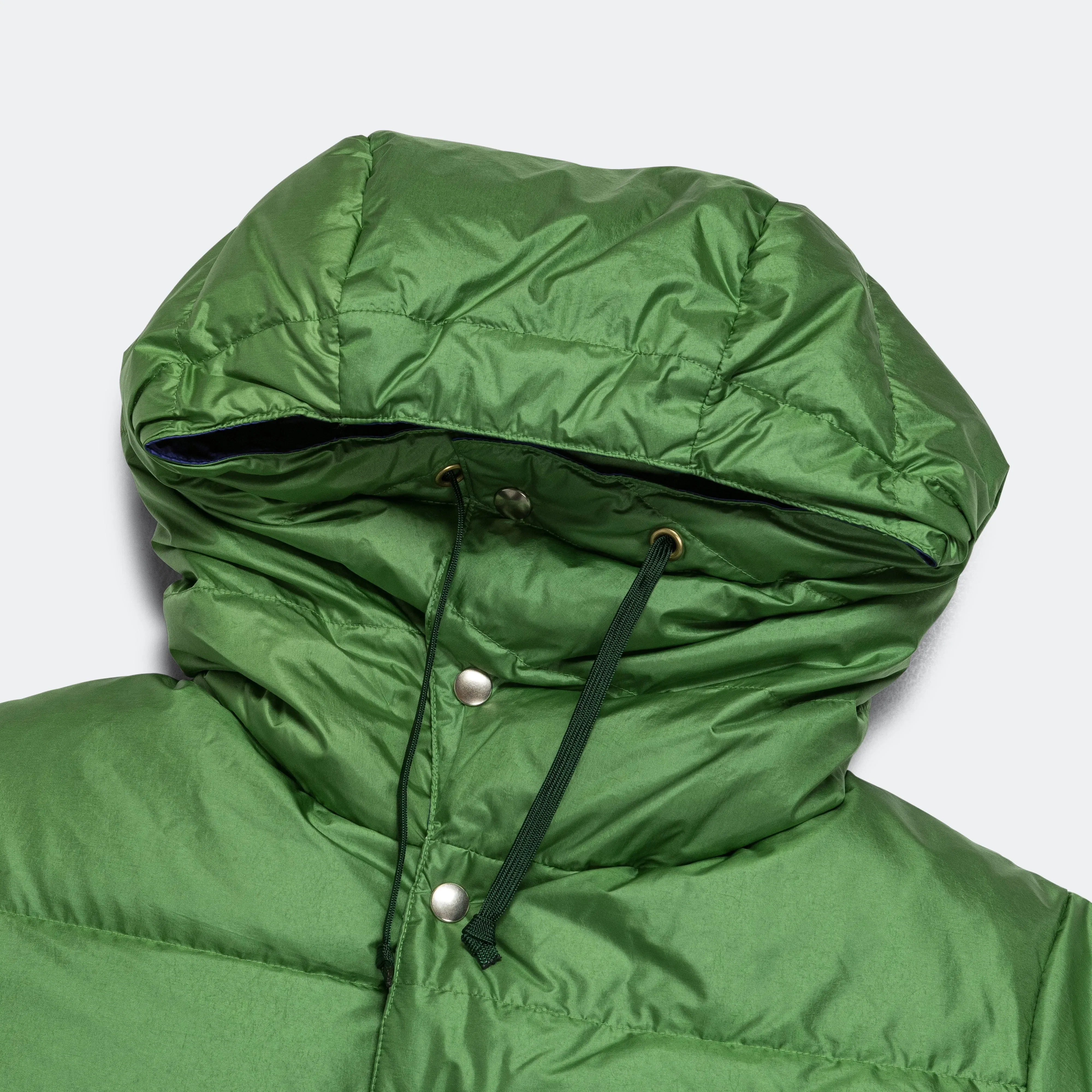 BEAMS PLUS Expedition Down Parka II - Kale/Eggplant
