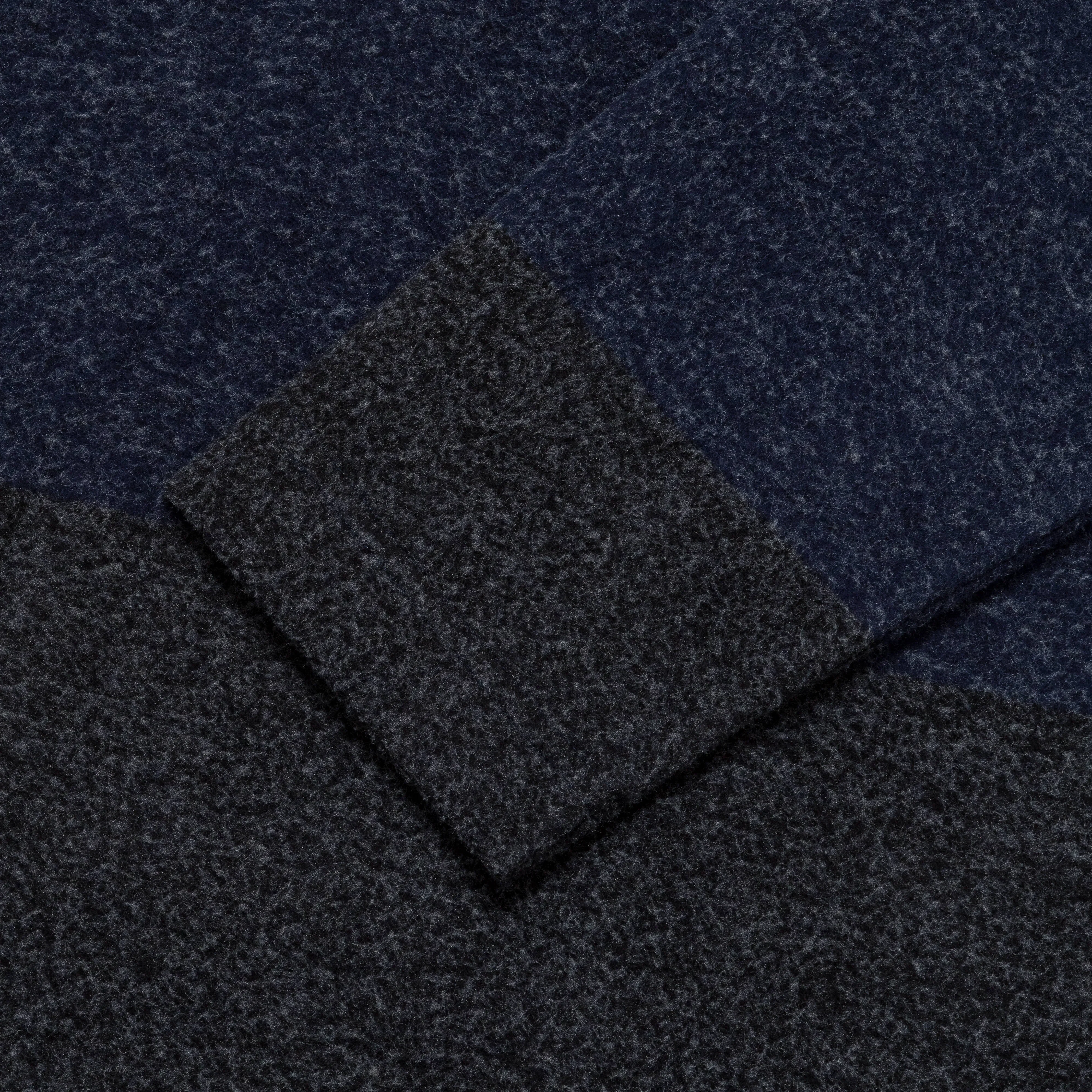 Norse Projects Ruben Brushed Jersey Rugby LS Polo - Navy