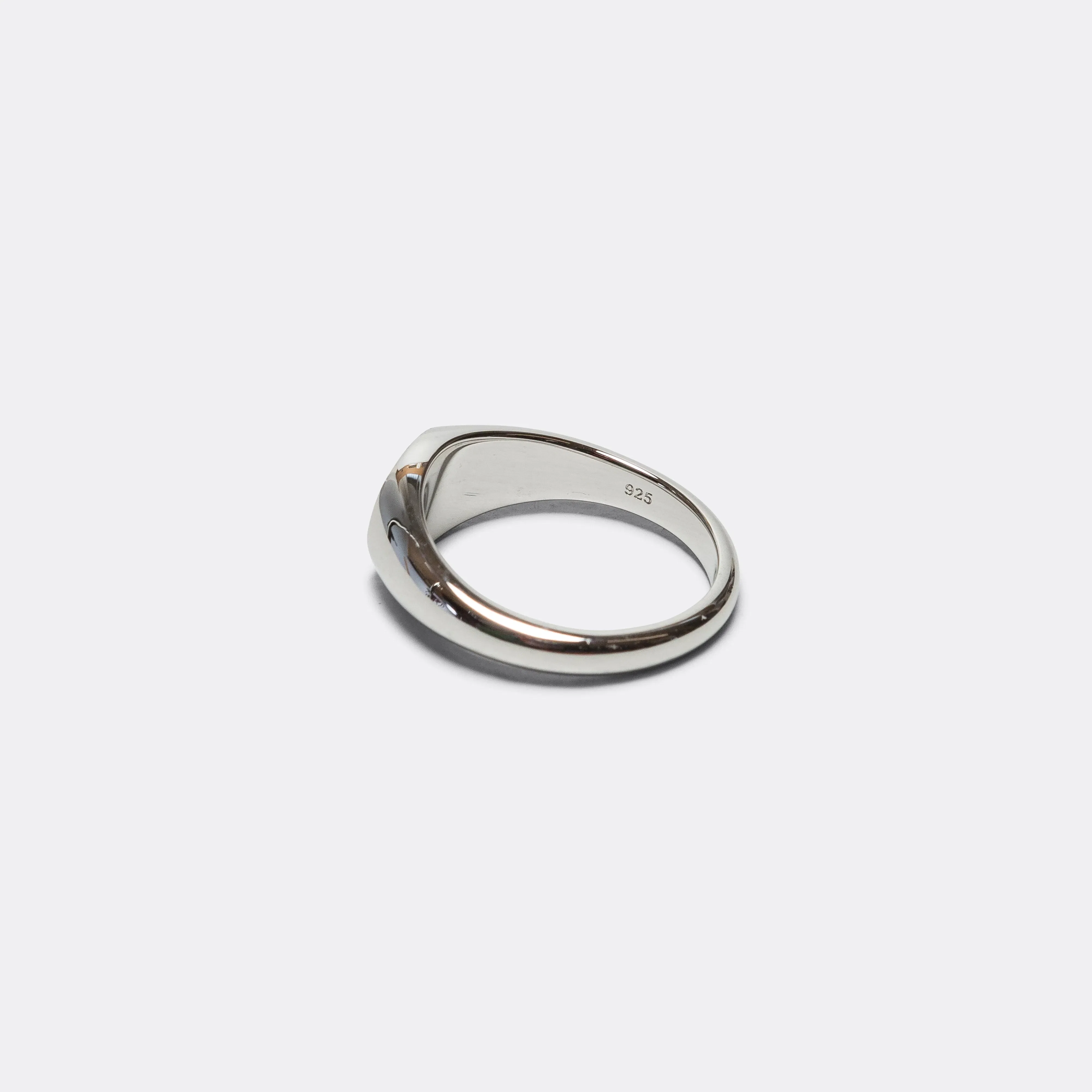 Tom Wood Joe Ring Satin - 925 Silver