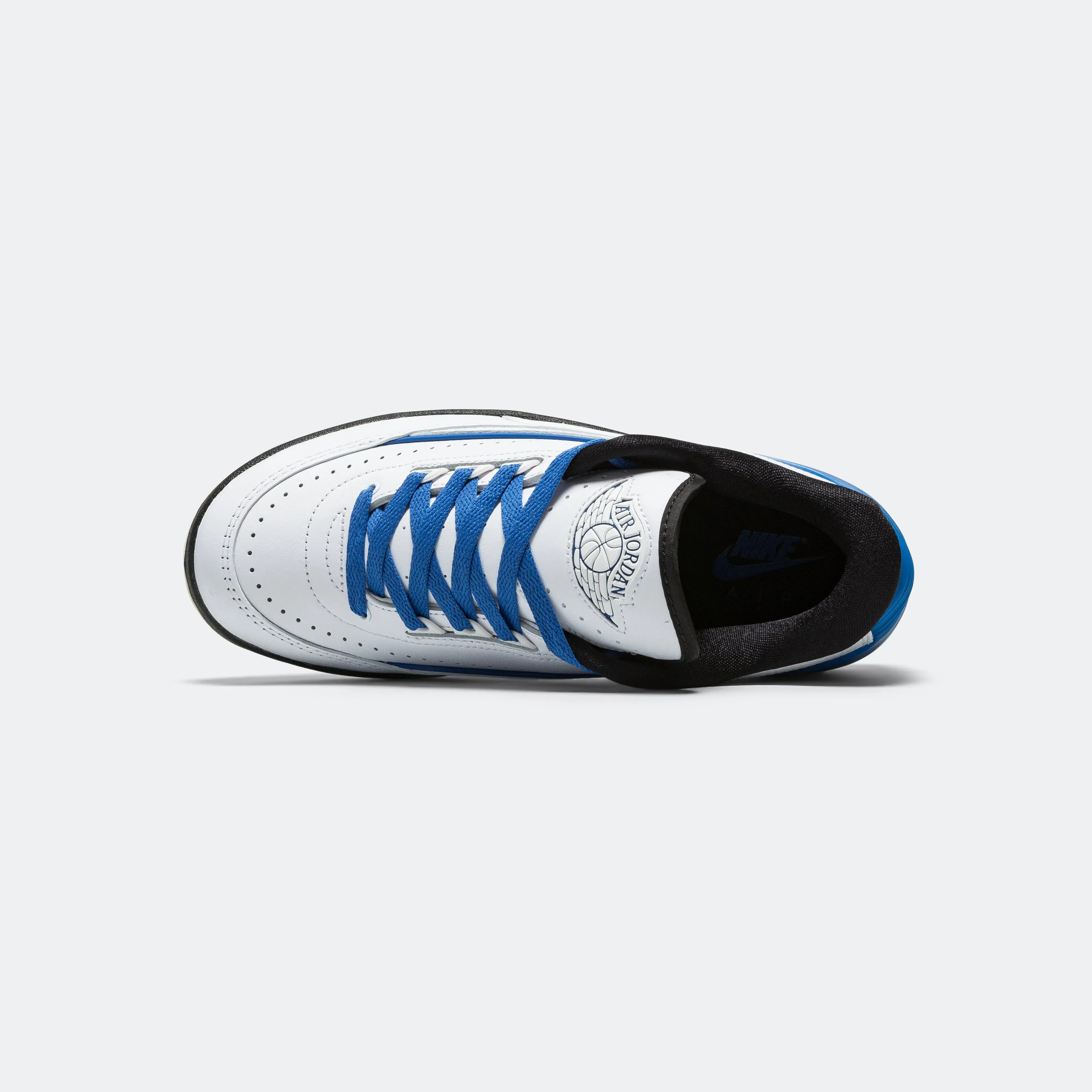 Air Jordan Womens Air Jordan 2 Retro Low - White/Varsity Royal-Black-Muslin