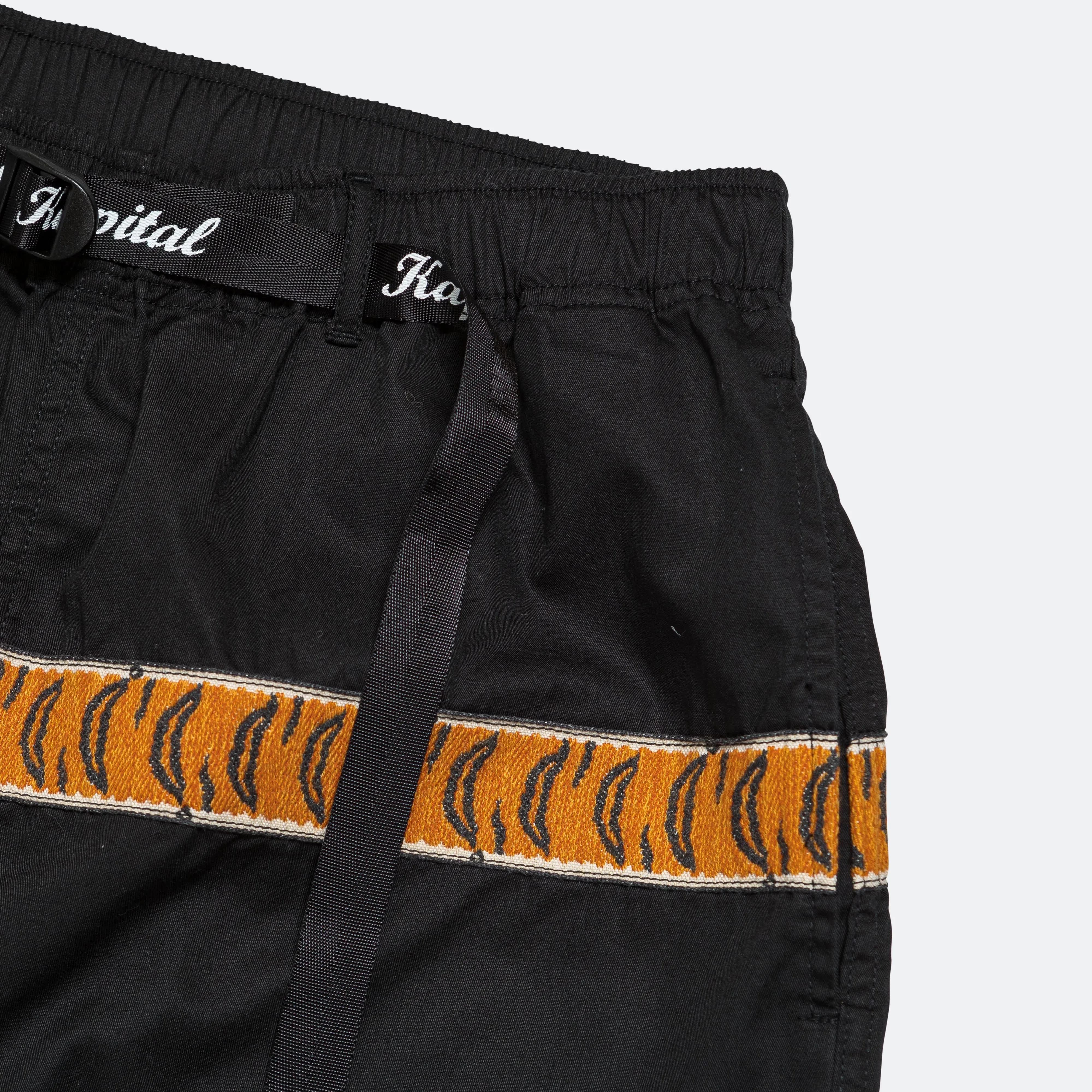 KAPITAL Combed Burberry ECO BAKA EASY Pants - Black