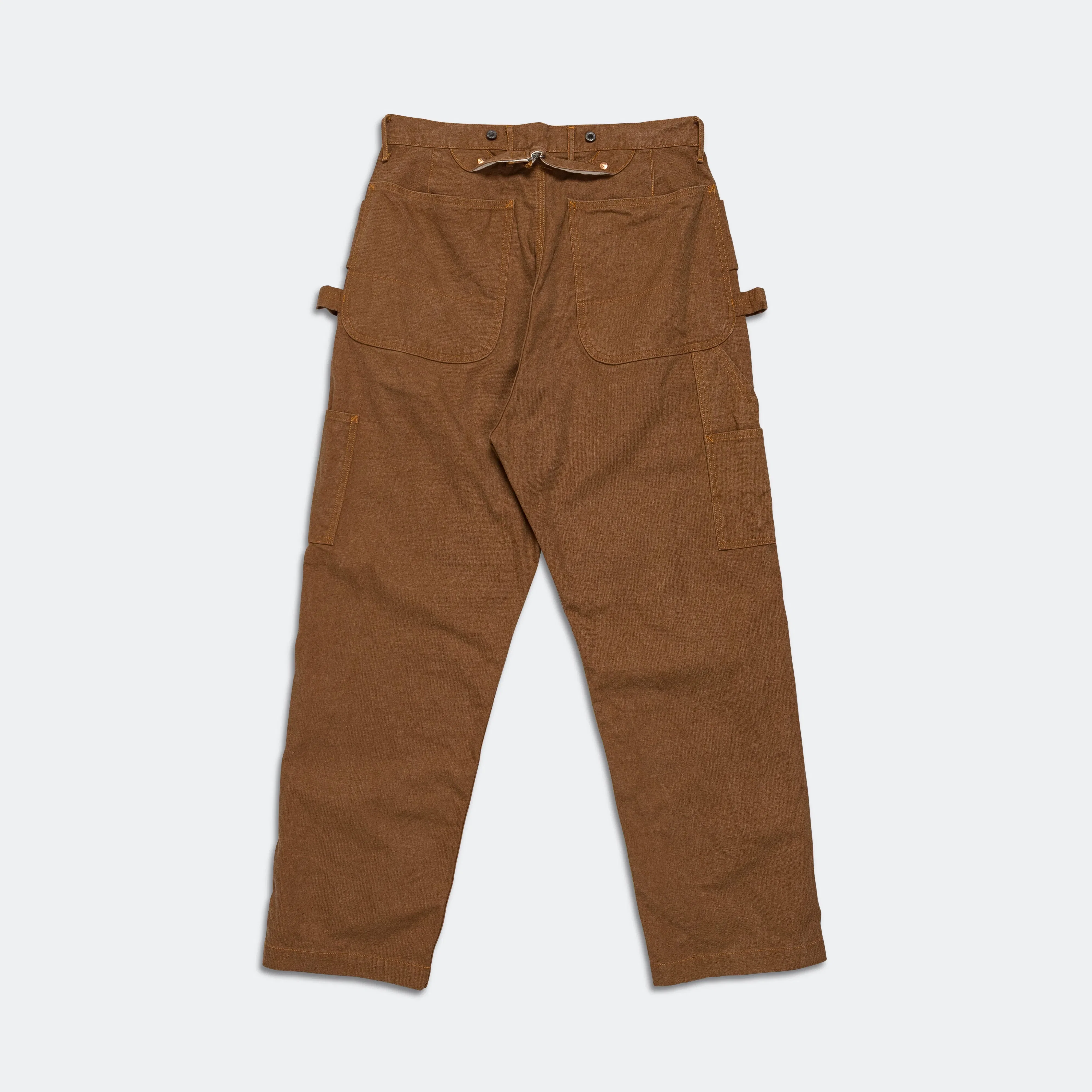 KAPITAL Canvas LUMBER Pants - Gold
