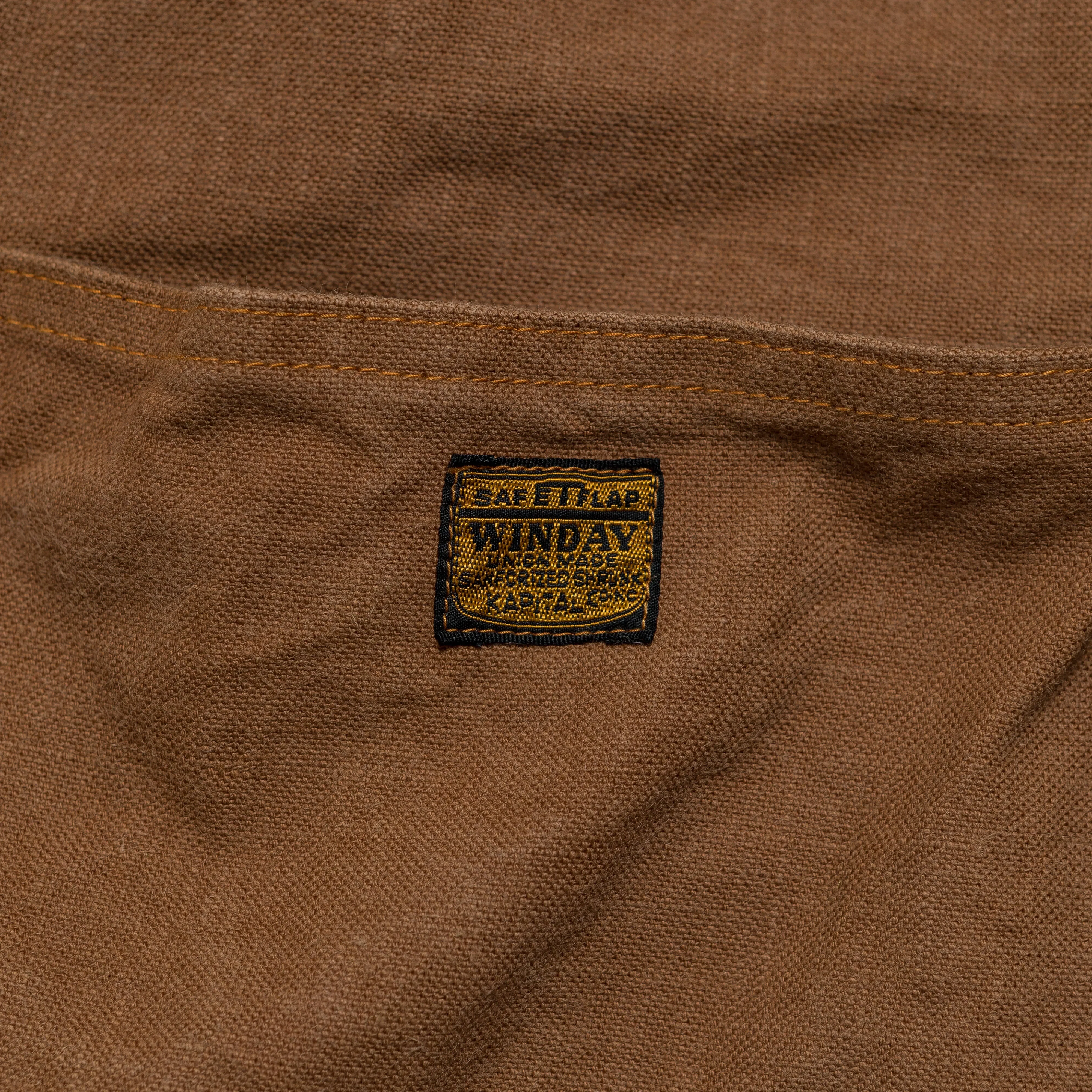 KAPITAL Canvas LUMBER Pants - Gold