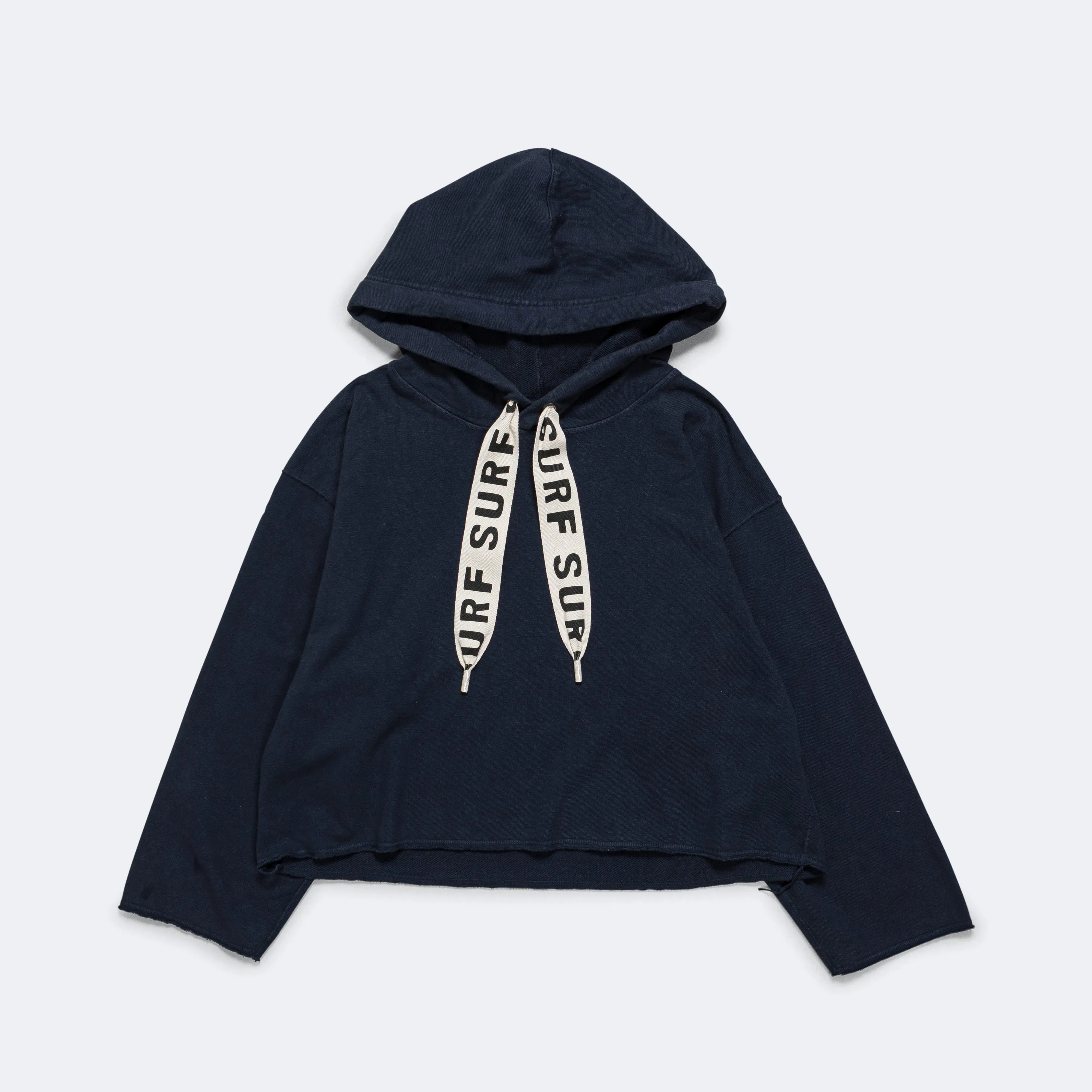 KAPITAL SWT Knit NAMAZU Hooded Sweat Shirt - Navy