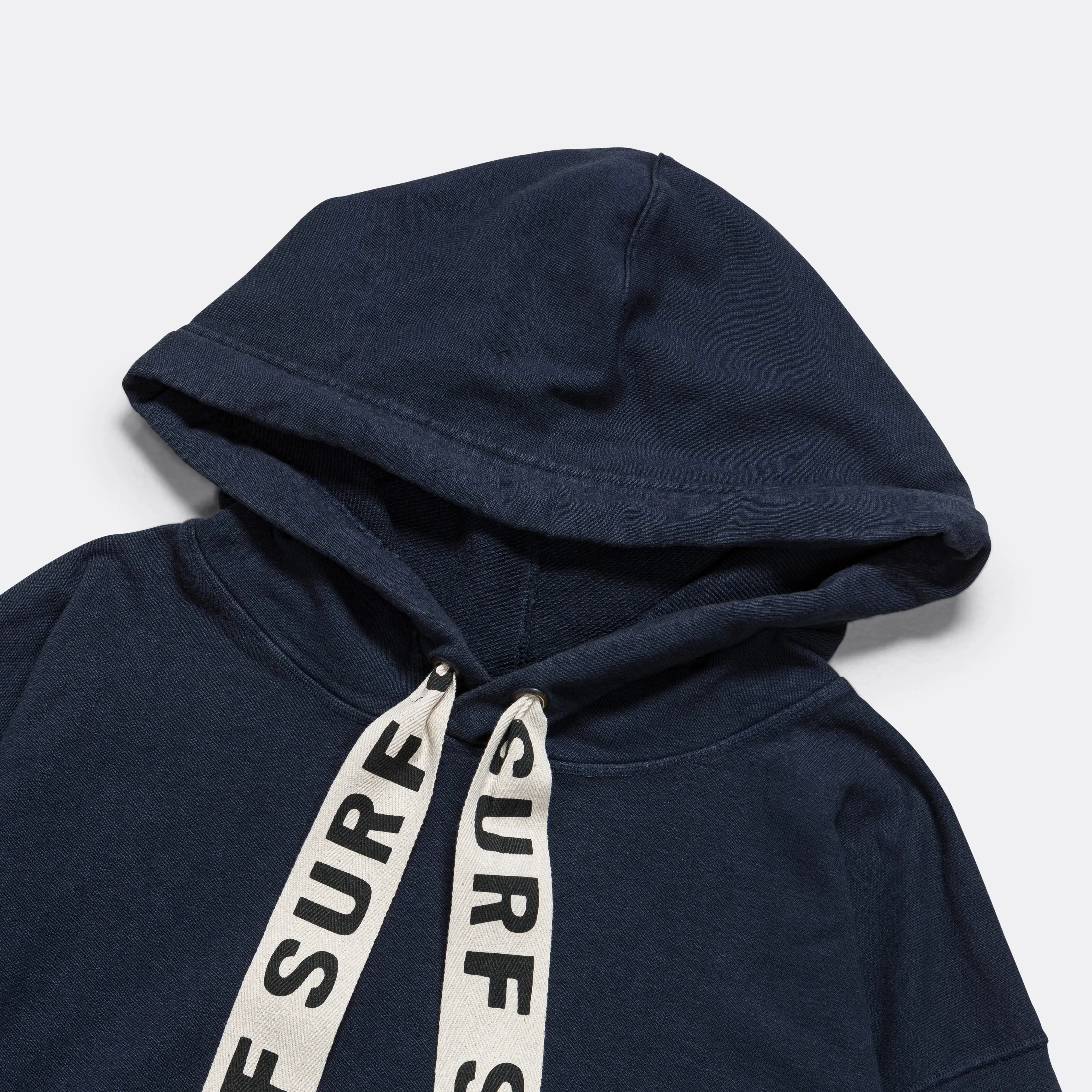 KAPITAL SWT Knit NAMAZU Hooded Sweat Shirt - Navy
