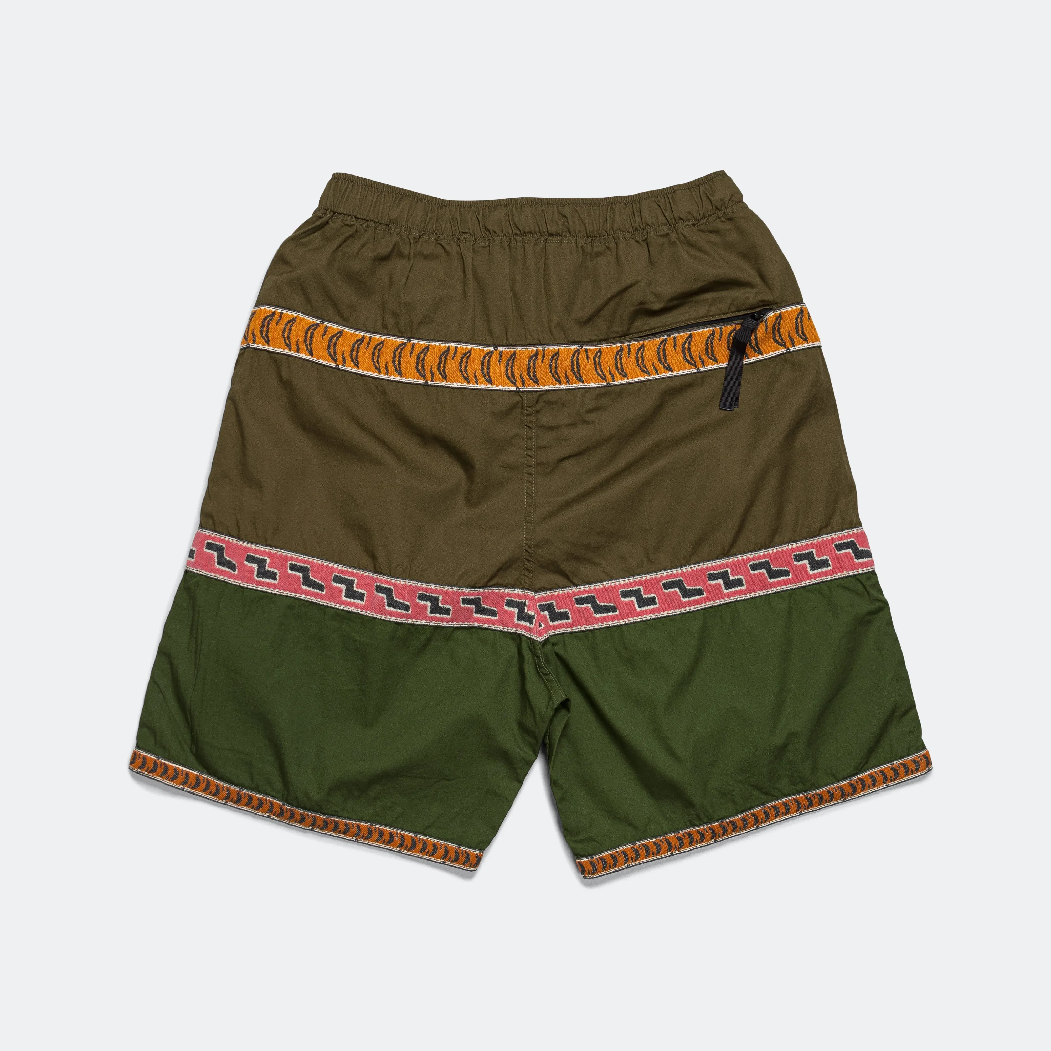 KAPITAL Combed Burberry ECO BAKA Shorts - Khaki
