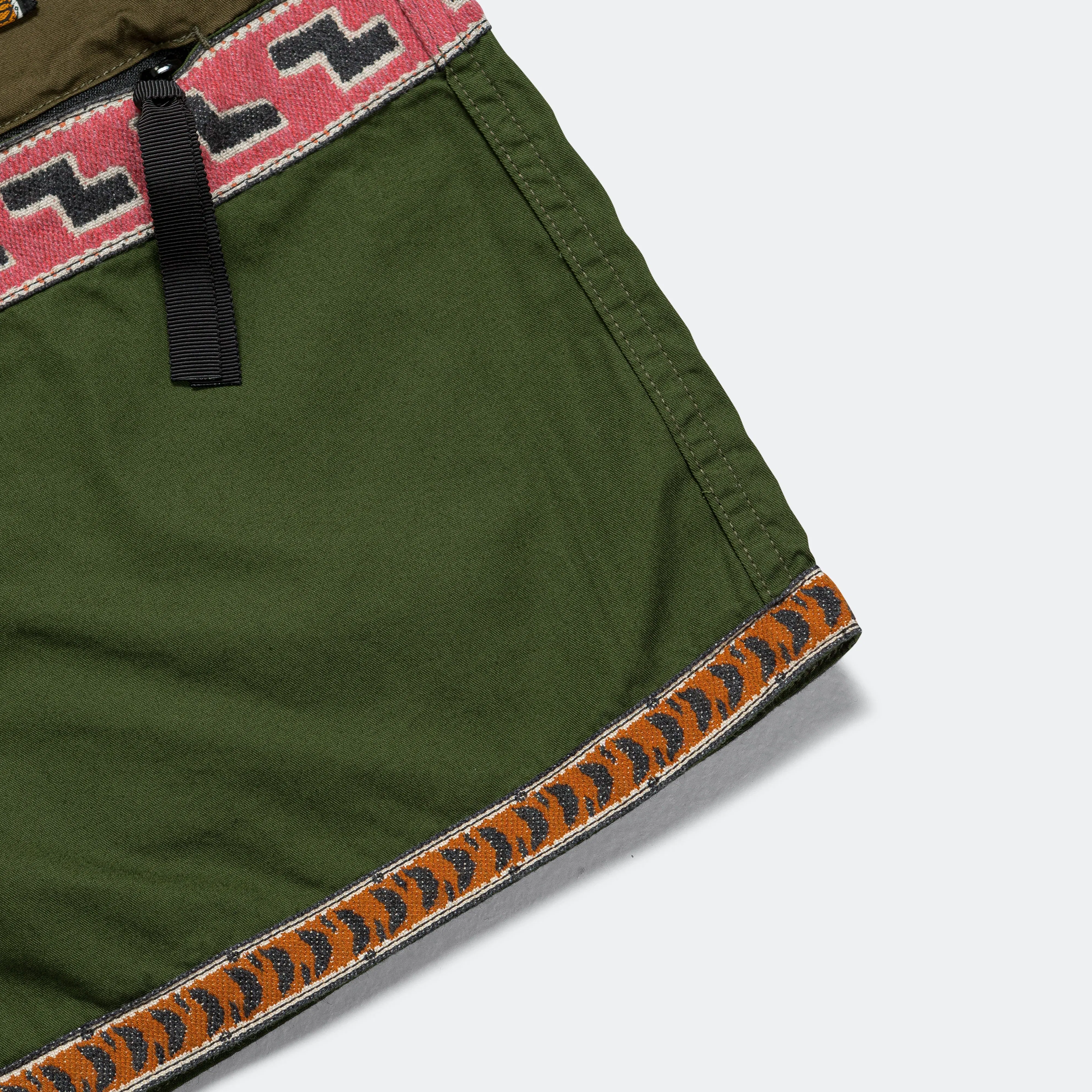 KAPITAL Combed Burberry ECO BAKA Shorts - Khaki
