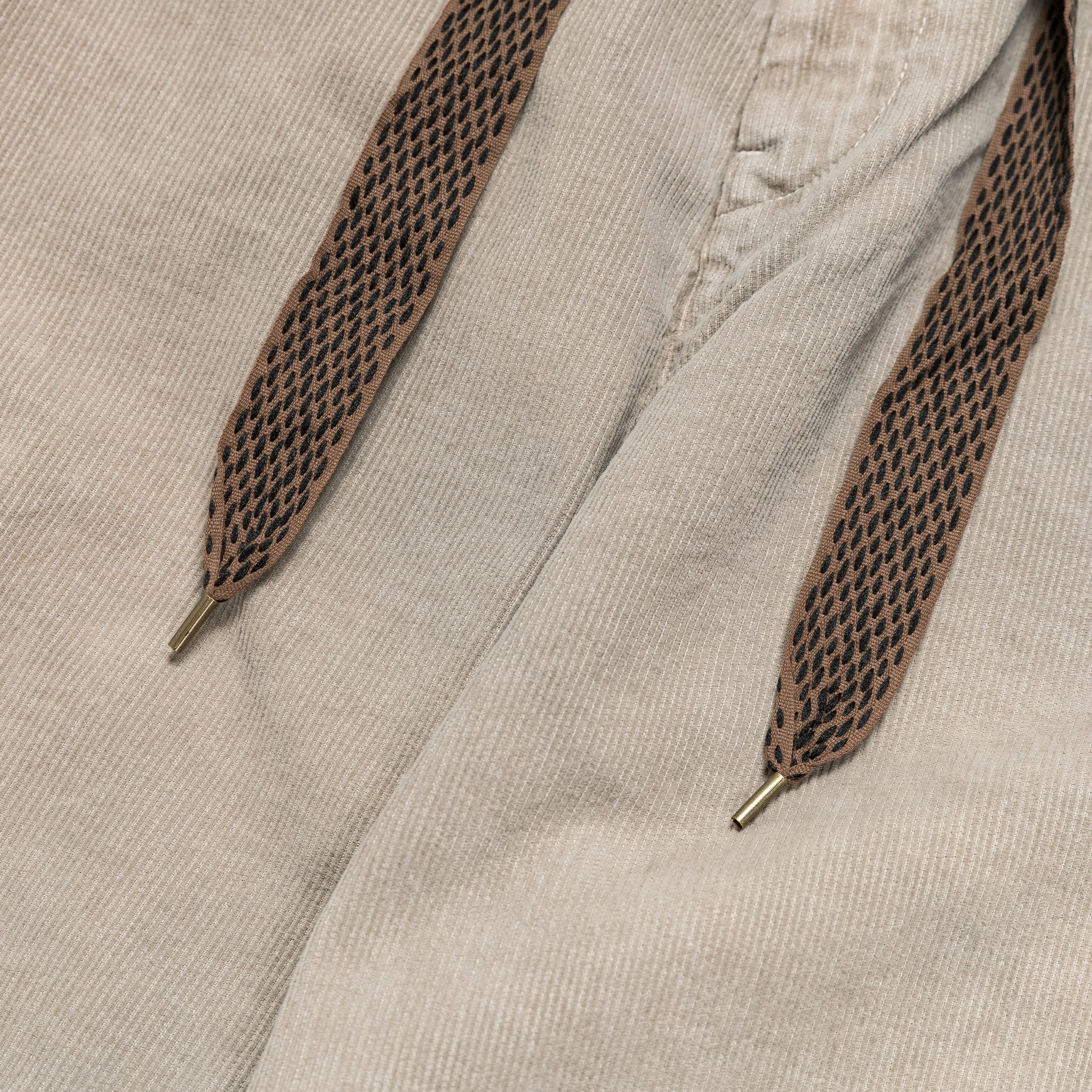 KAPITAL 14W Corduroy EASY Pants - Light Gray