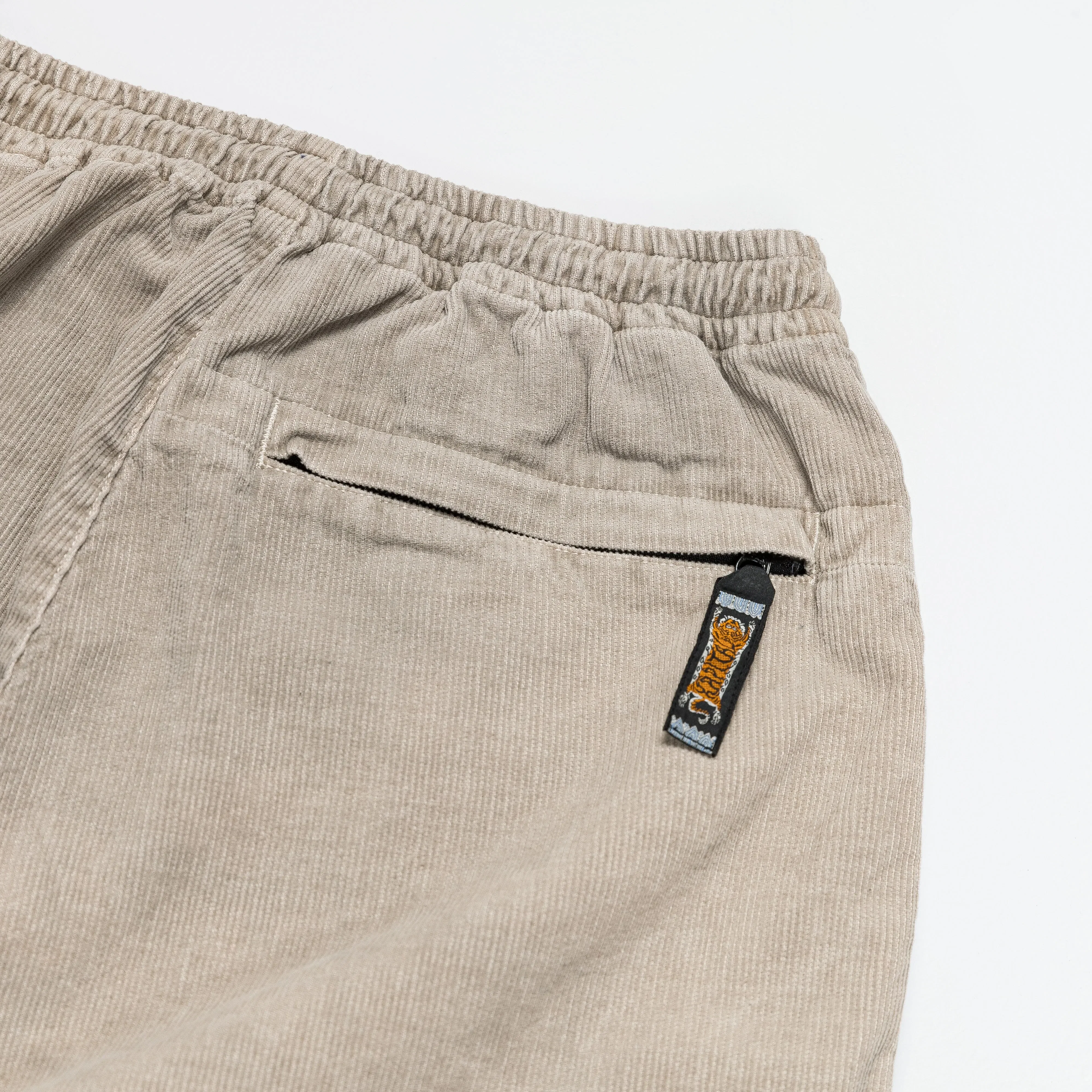 KAPITAL 14W Corduroy EASY Pants - Light Gray