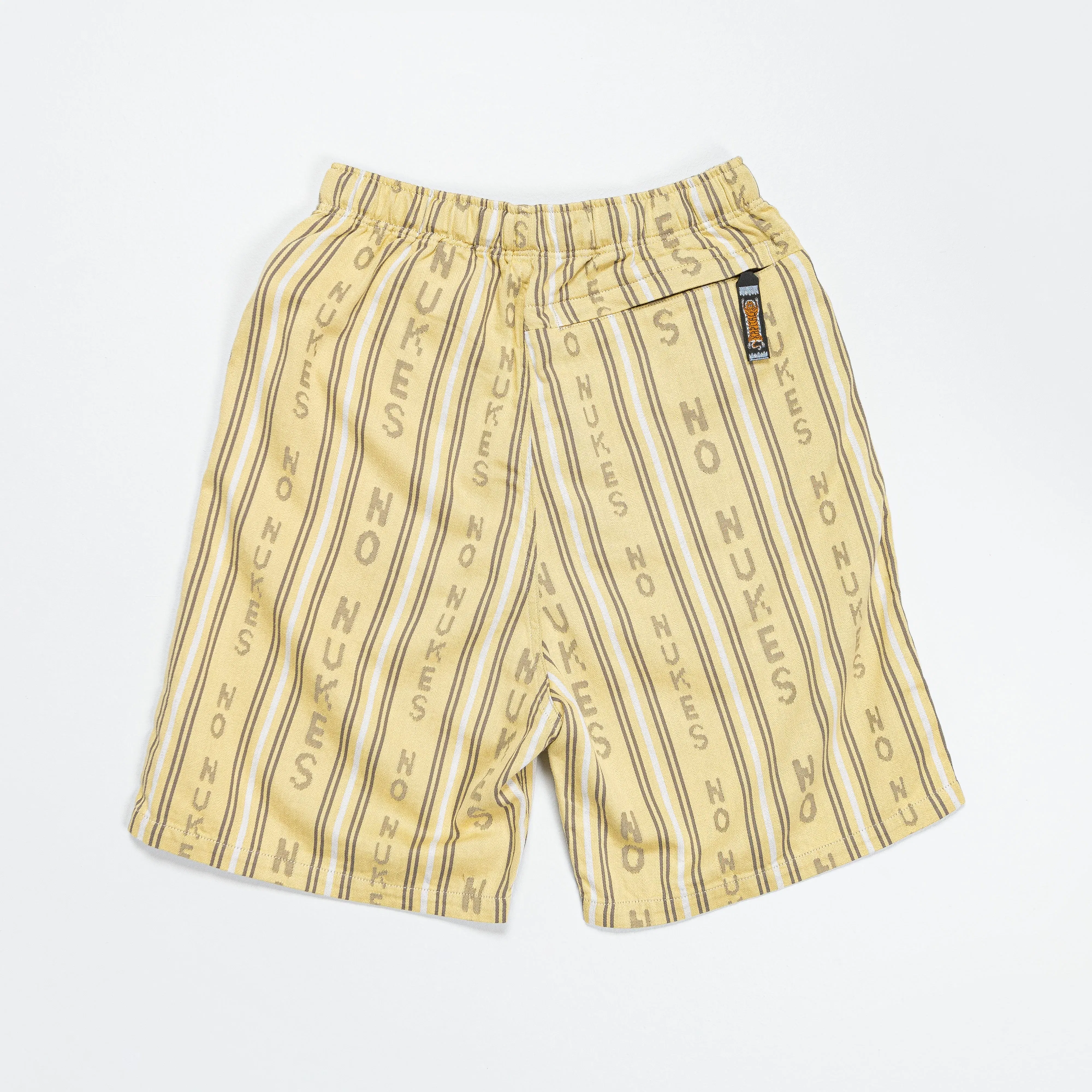 KAPITAL HOPE Stripe EASY Shorts - Yellow