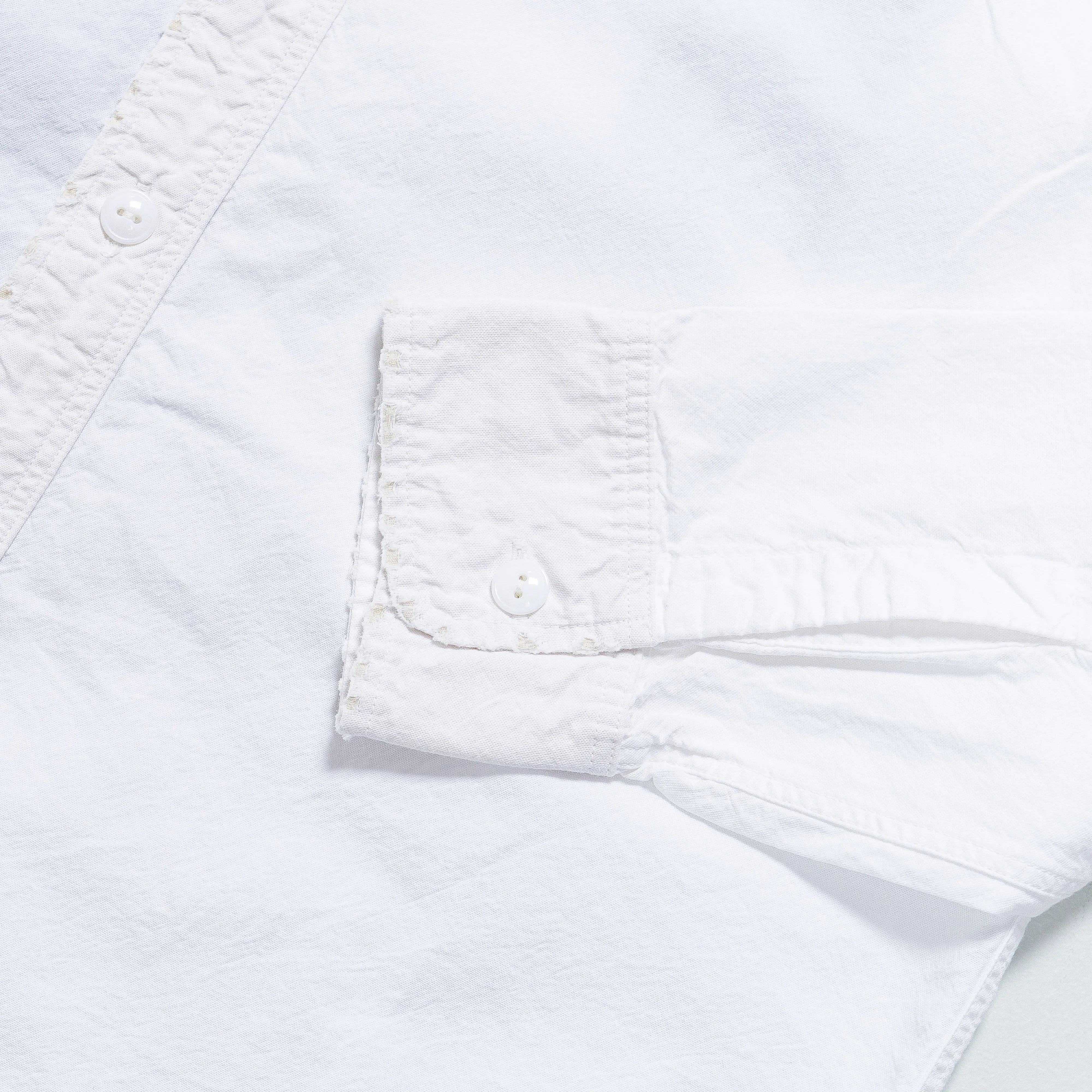 KAPITAL OX KOUNTRY Work Shirt (RAIN BANDANA Remake) - White