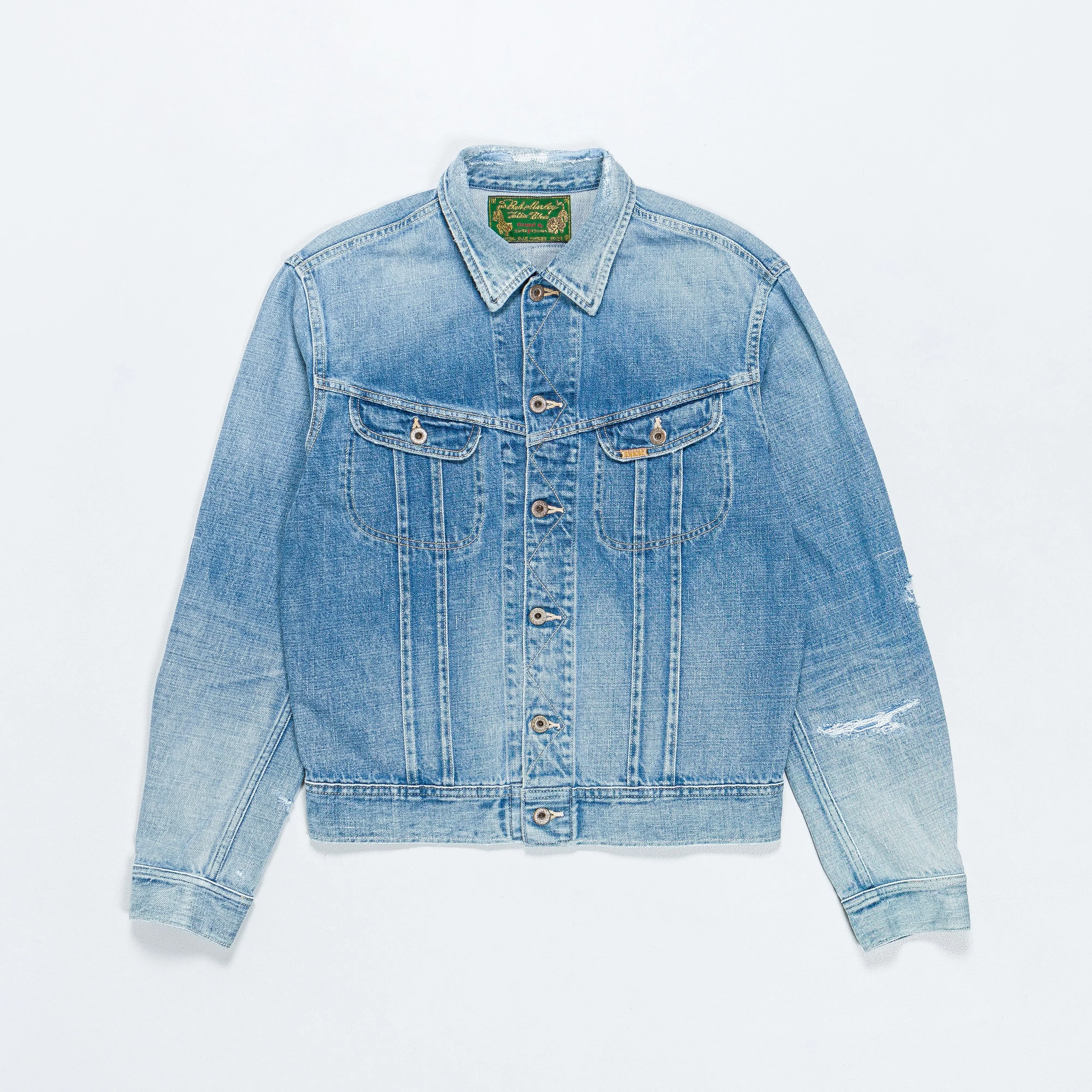 KAPITAL 14oz Denim MARLEY UPRISING Jacket - Light