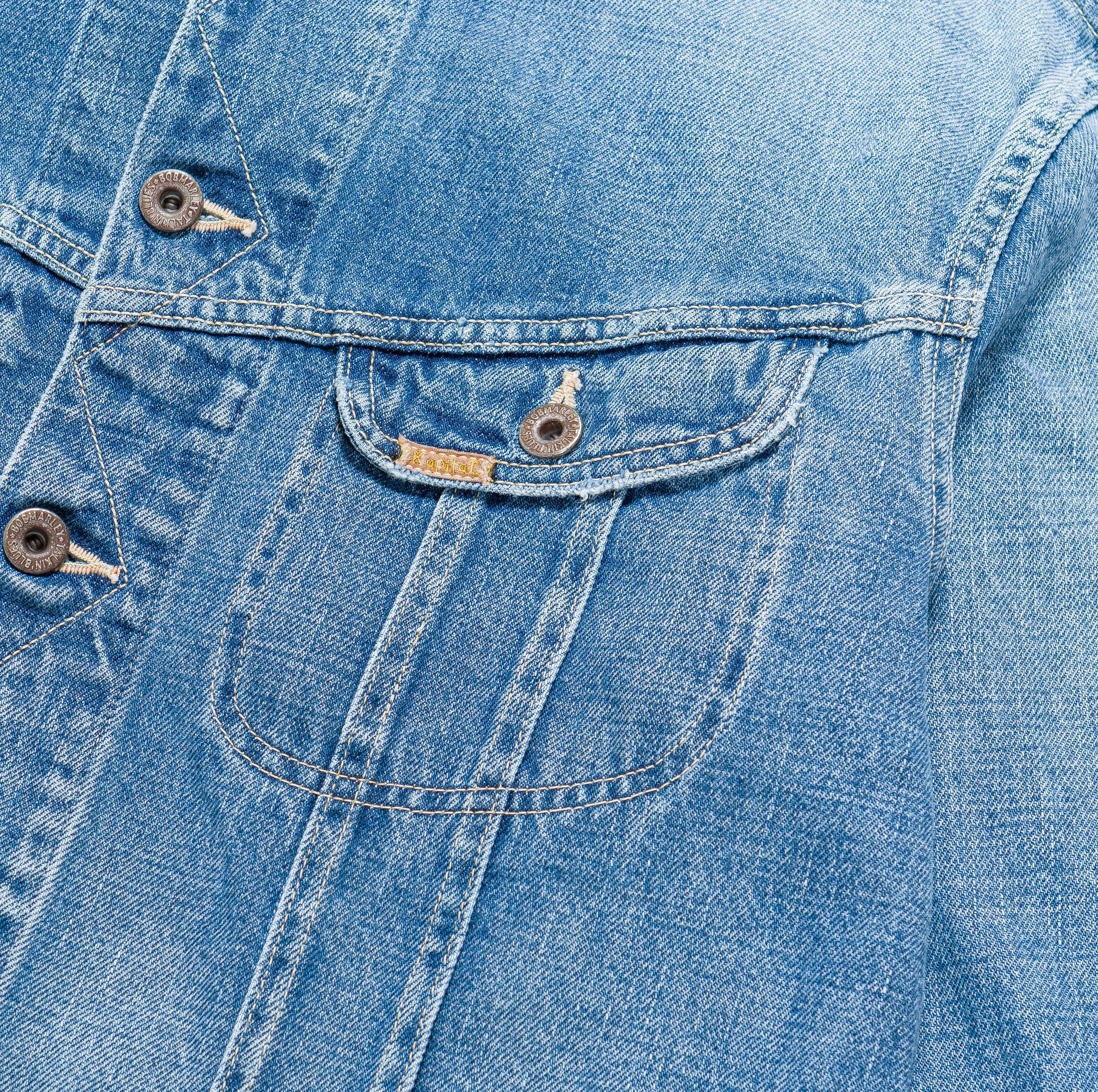 KAPITAL 14oz Denim MARLEY UPRISING Jacket - Light