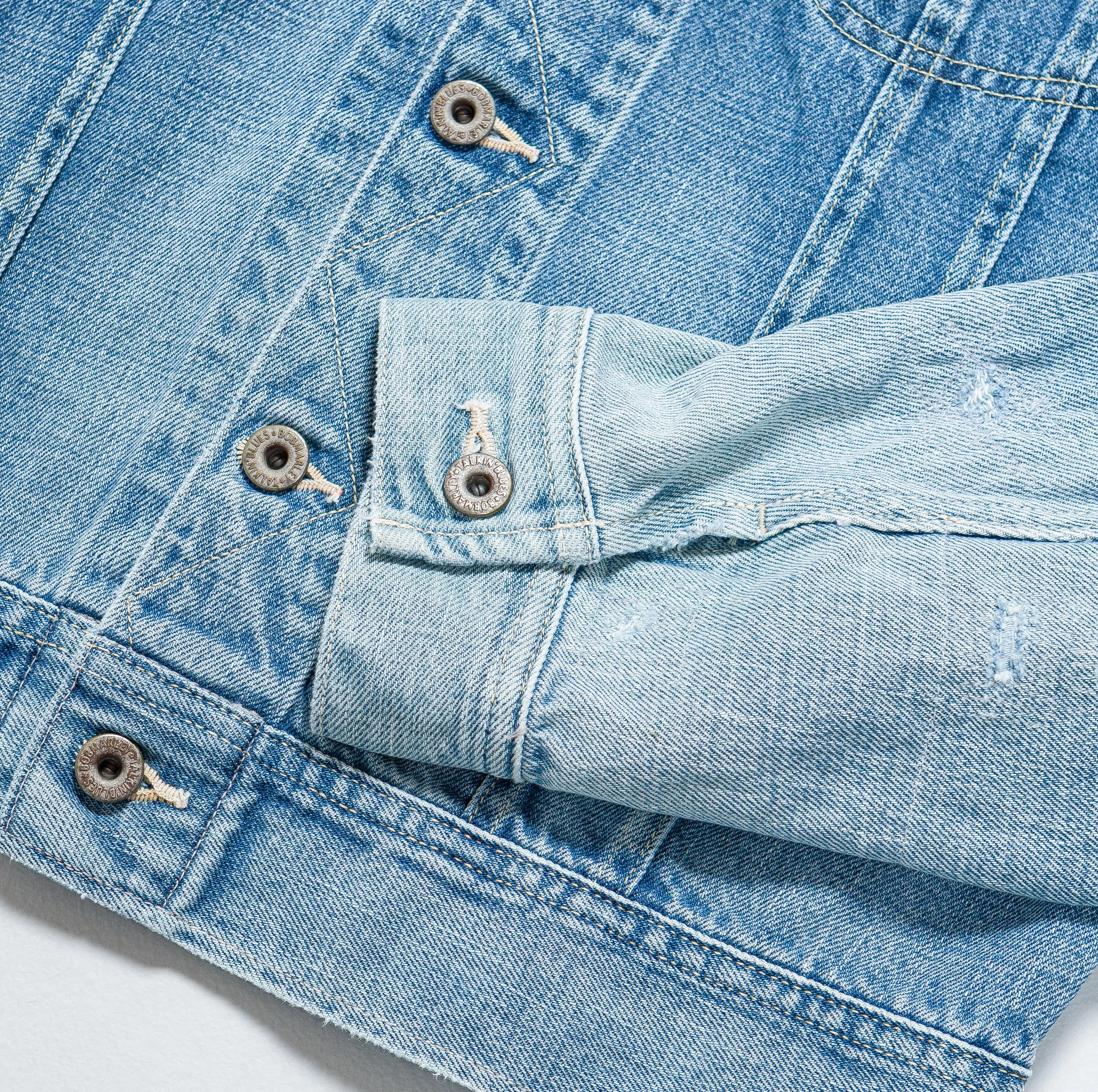 KAPITAL 14oz Denim MARLEY UPRISING Jacket - Light