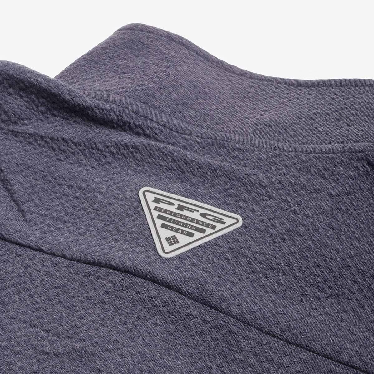 Columbia PFG Uncharted Half Snap Long Sleeve T-Shirt