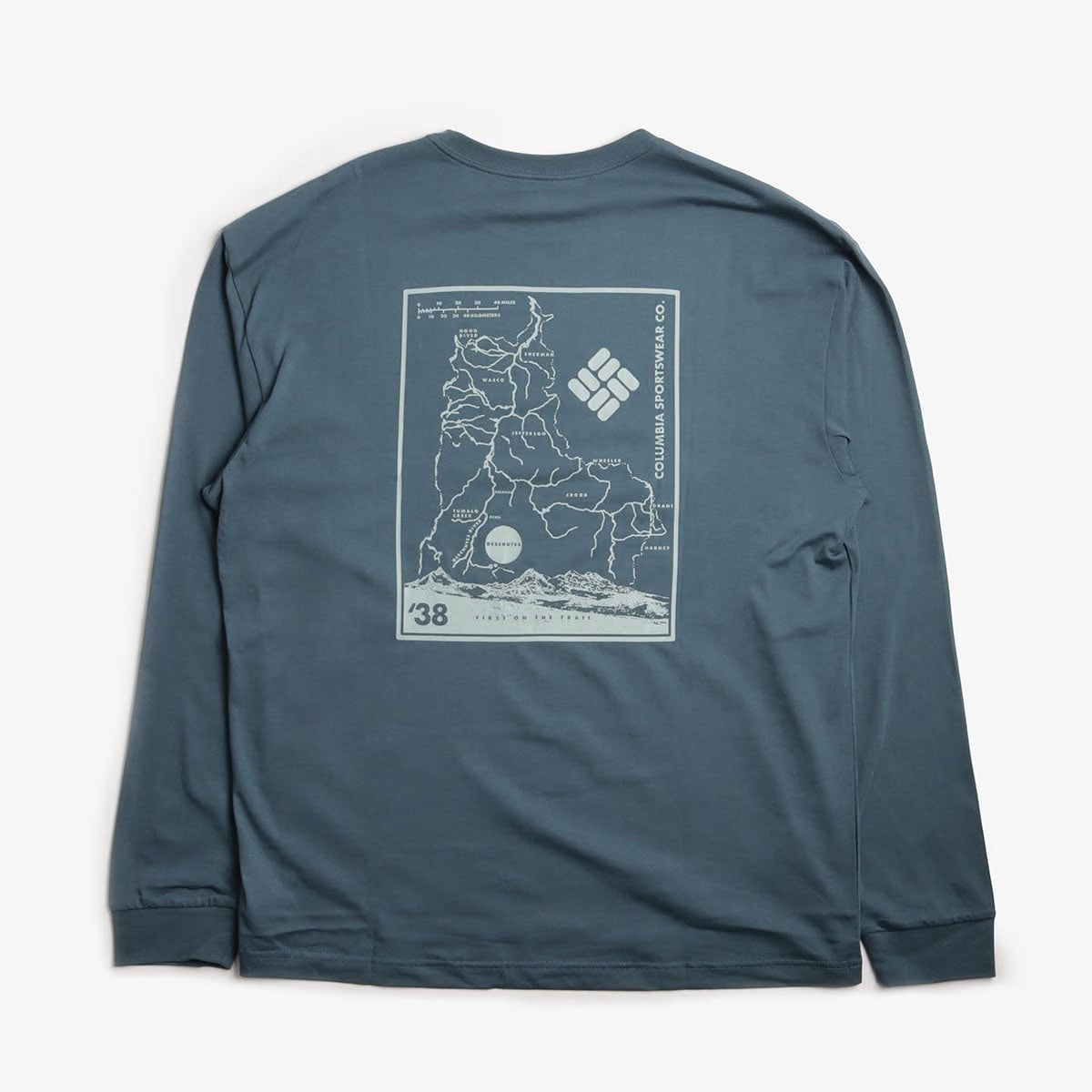 Columbia Black Butte Long Sleeve Graphic T-Shirt