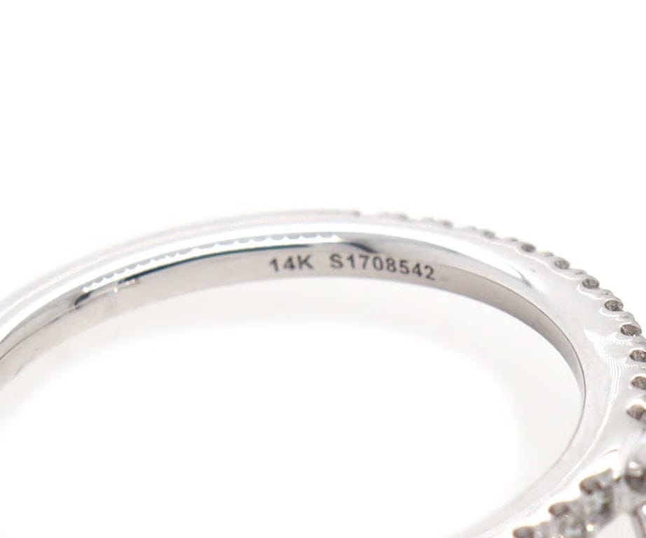 Gabriel & Co. New Gabriel & Co. 0.18ctw Diamond Evelyn Classic Straight Semi Mount Ring in 14K
