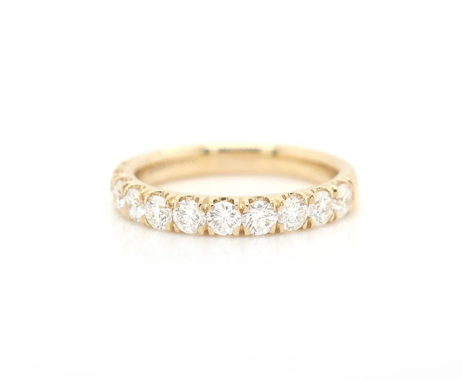 Gabriel & Co. New Gabriel & Co. 0.99ctw Diamond Wedding Band Ring in 14K