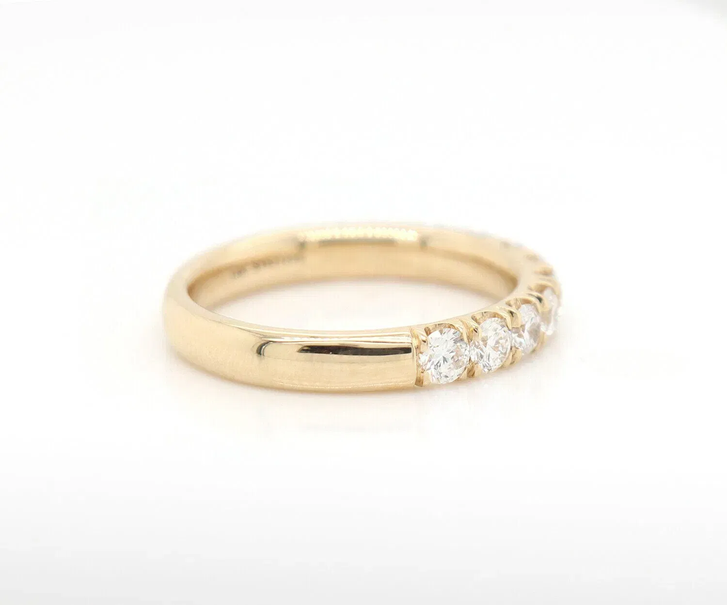 Gabriel & Co. New Gabriel & Co. 0.99ctw Diamond Wedding Band Ring in 14K
