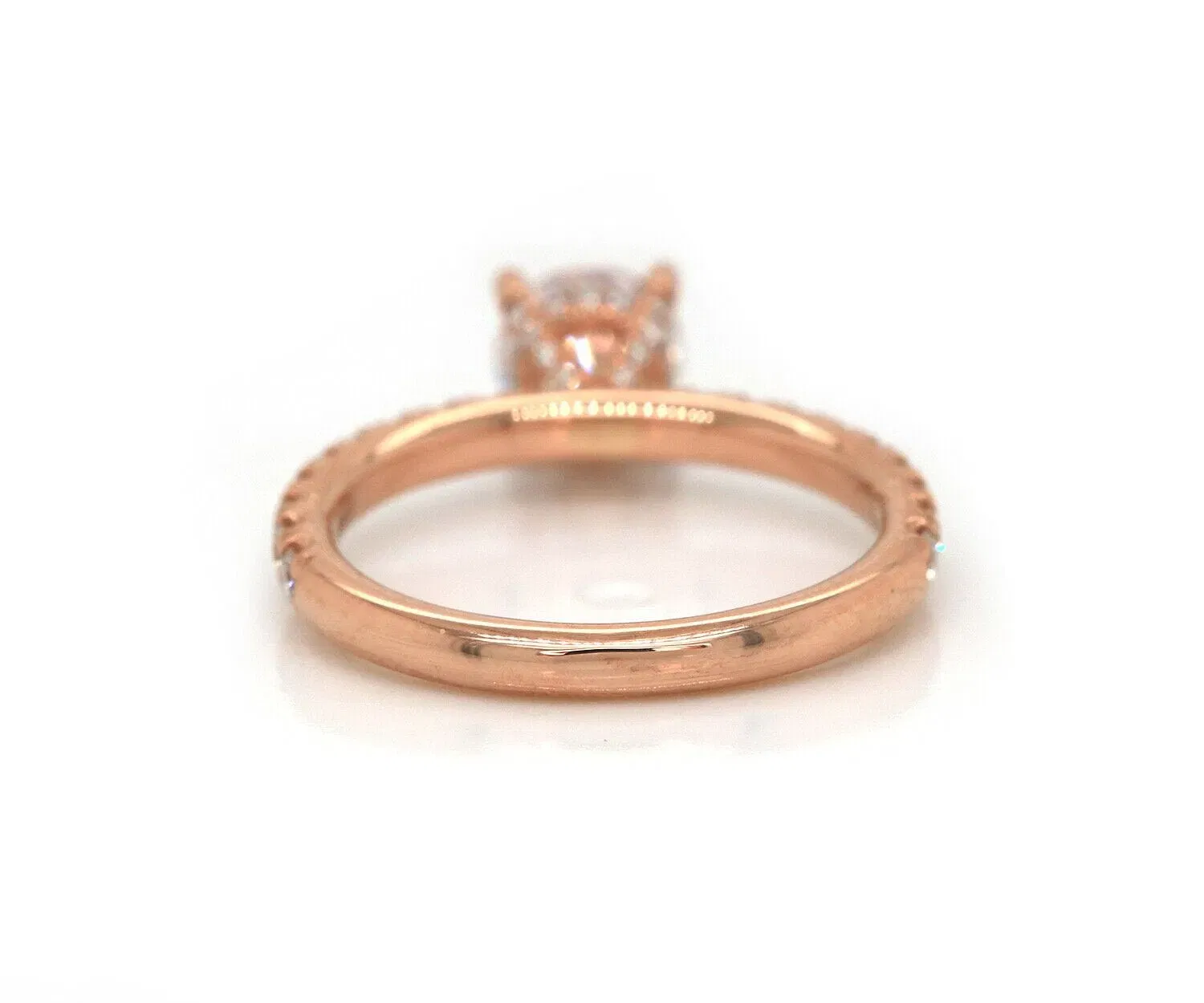 Gabriel & Co. New Gabriel & Co. 0.54ctw Diamond Straight Semi Mount Ring in 14K