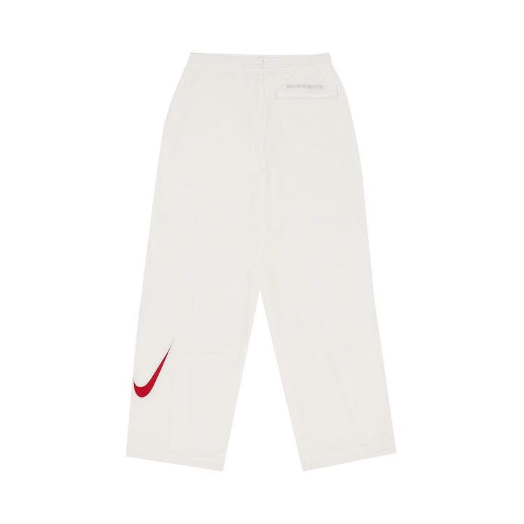 Supreme x Nike Ripstop Track Pant White