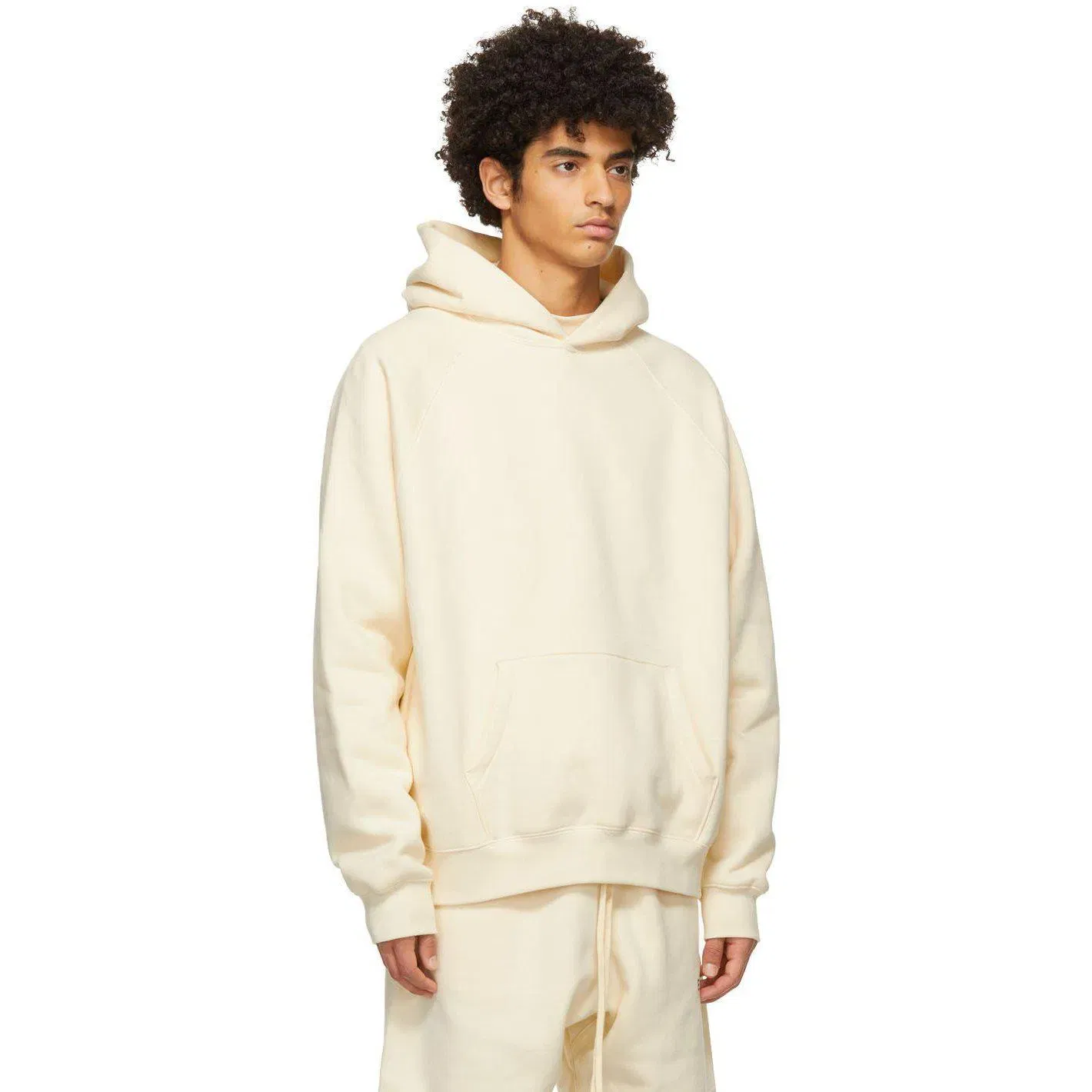 Fear Of God Essentials 'Buttercream' Hoodie SS21