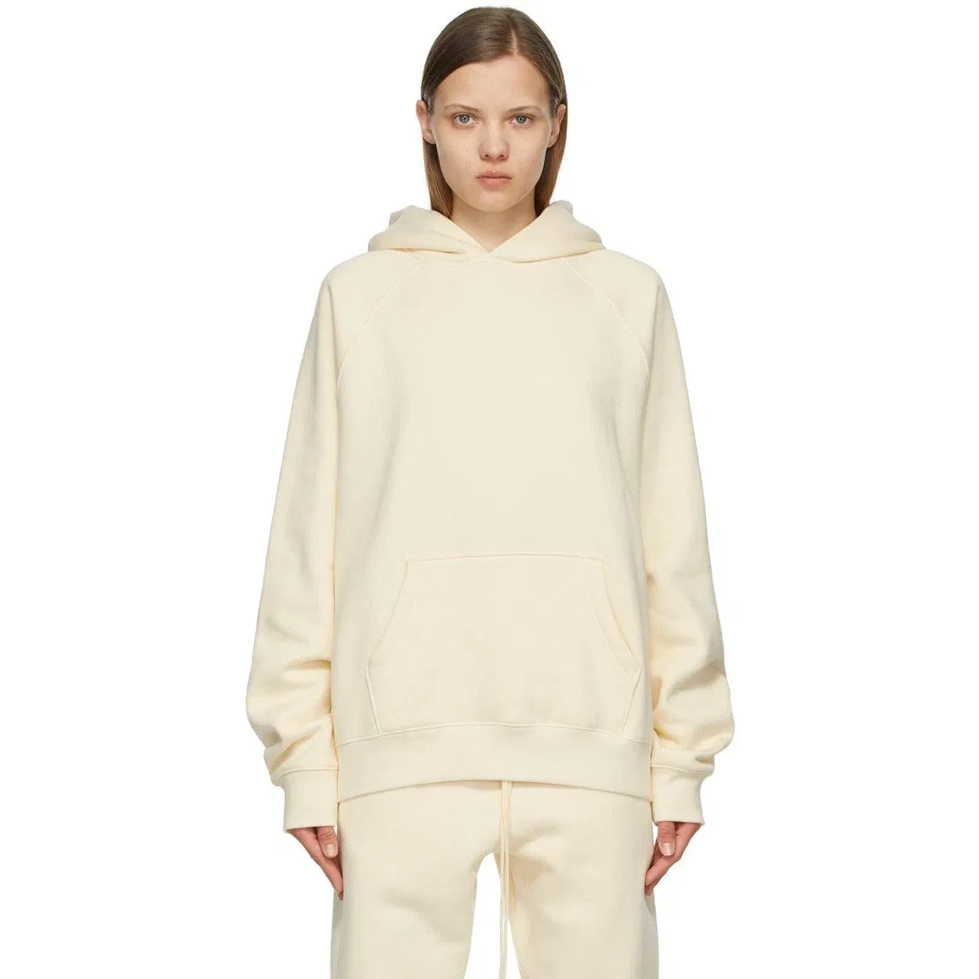 Fear Of God Essentials 'Buttercream' Hoodie SS21