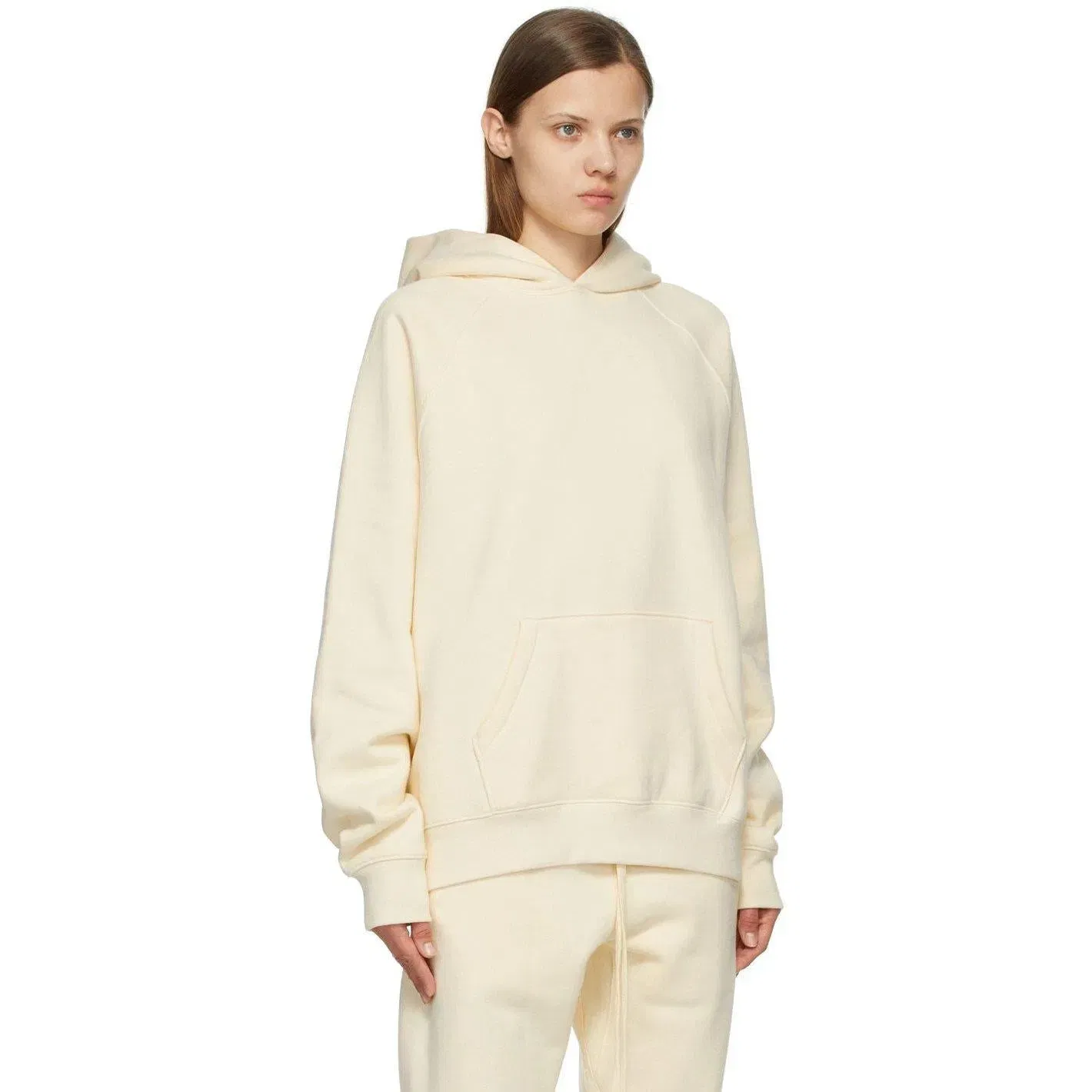 Fear Of God Essentials 'Buttercream' Hoodie SS21