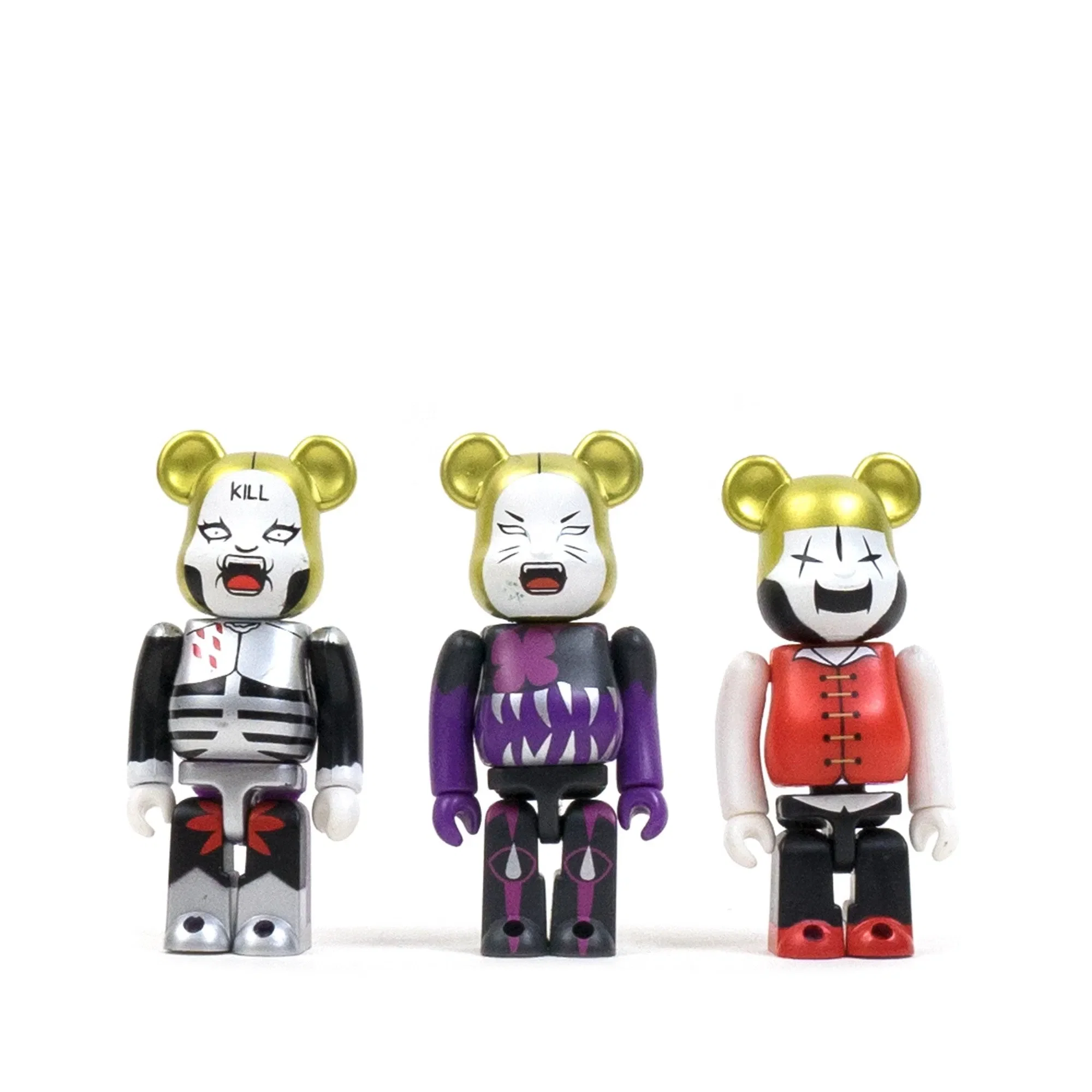 MEDICOM BE@RBRICK x BEAMS Detroit Metal City 100% Figures