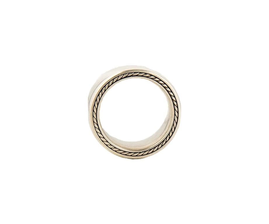 David Yurman Gents David Yurman Streamline 11MM Polished Band Ring in Sterling