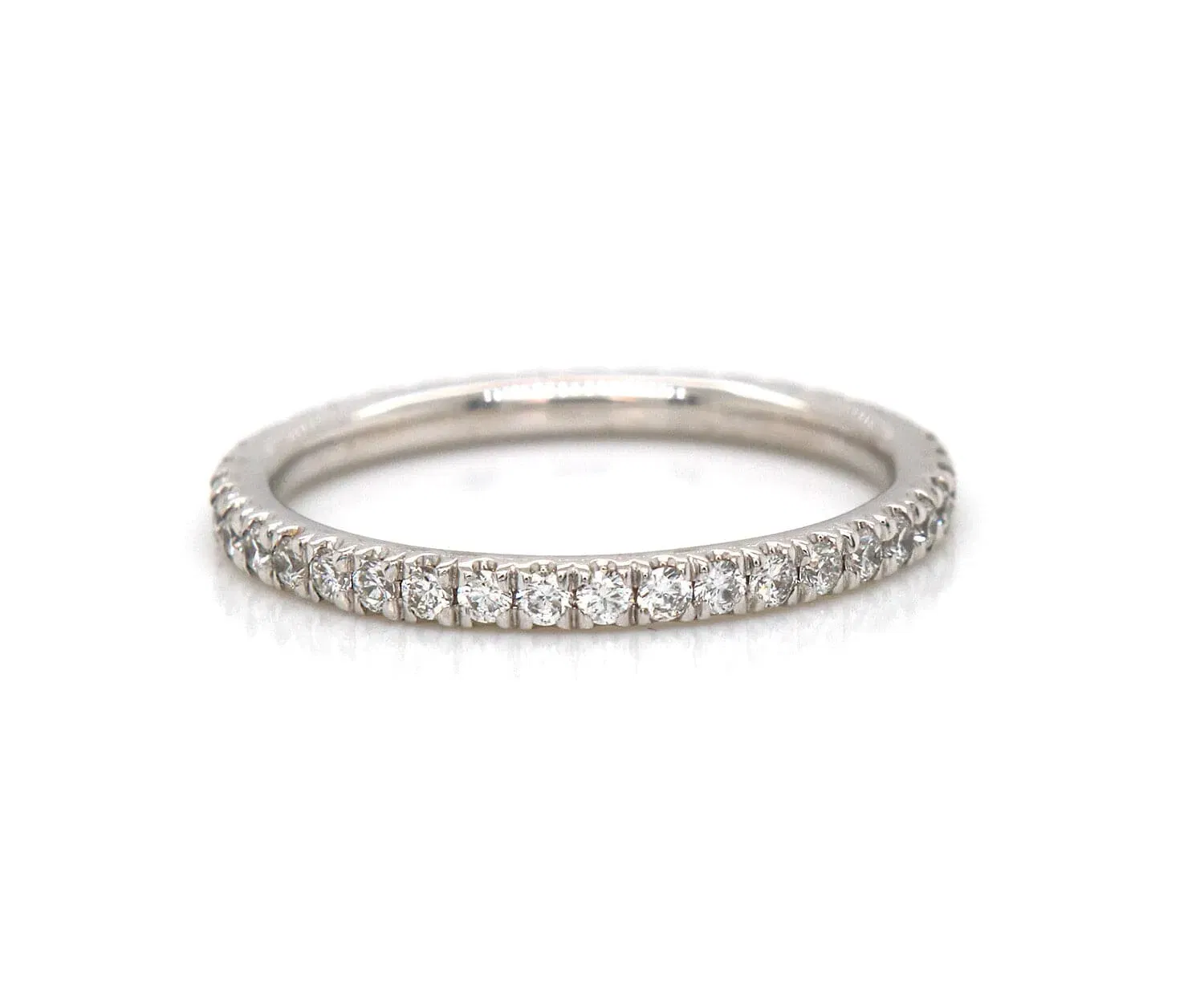 Gabriel & Co. New Gabriel & Co. 0.47ctw Diamond Eternity Band Ring in 14K