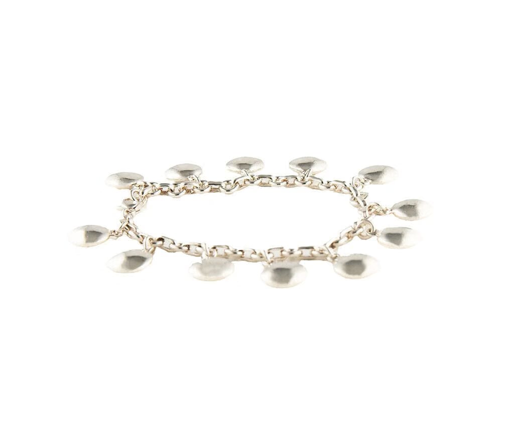 Tiffany & Co. Vintage Tiffany & Co. Dangling Round Discs Charm Bracelet in Sterling