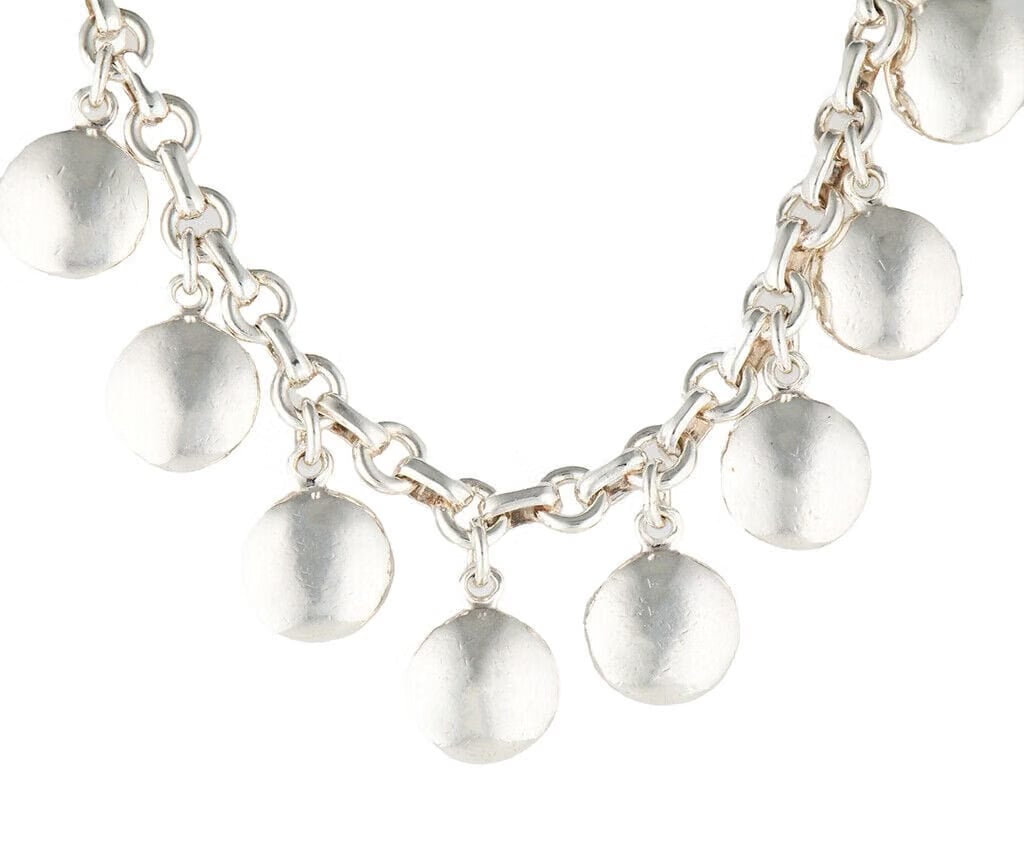 Tiffany & Co. Vintage Tiffany & Co. Dangling Round Discs Charm Bracelet in Sterling