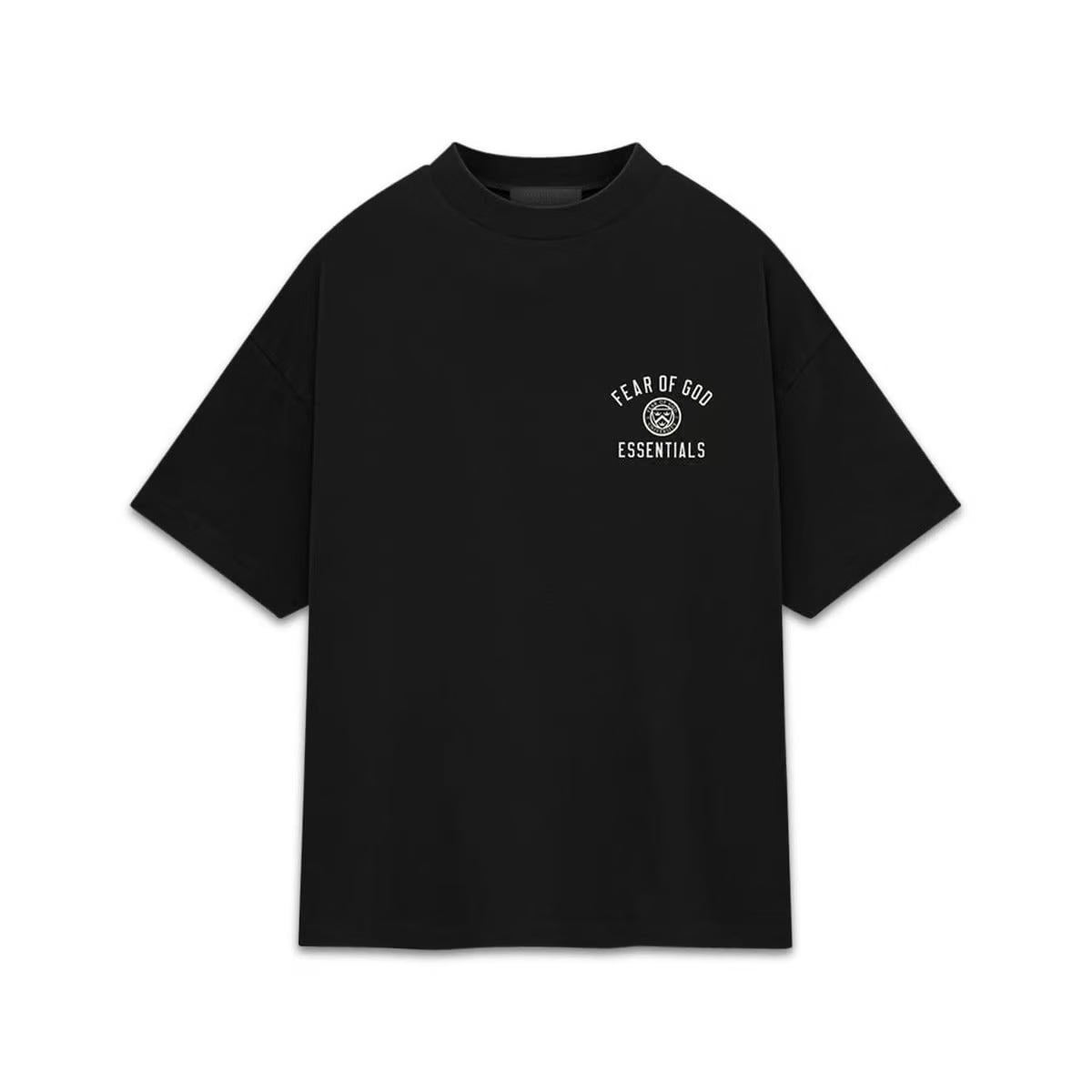 Fear Of God Essentials University Logo T-Shirt 'Black'