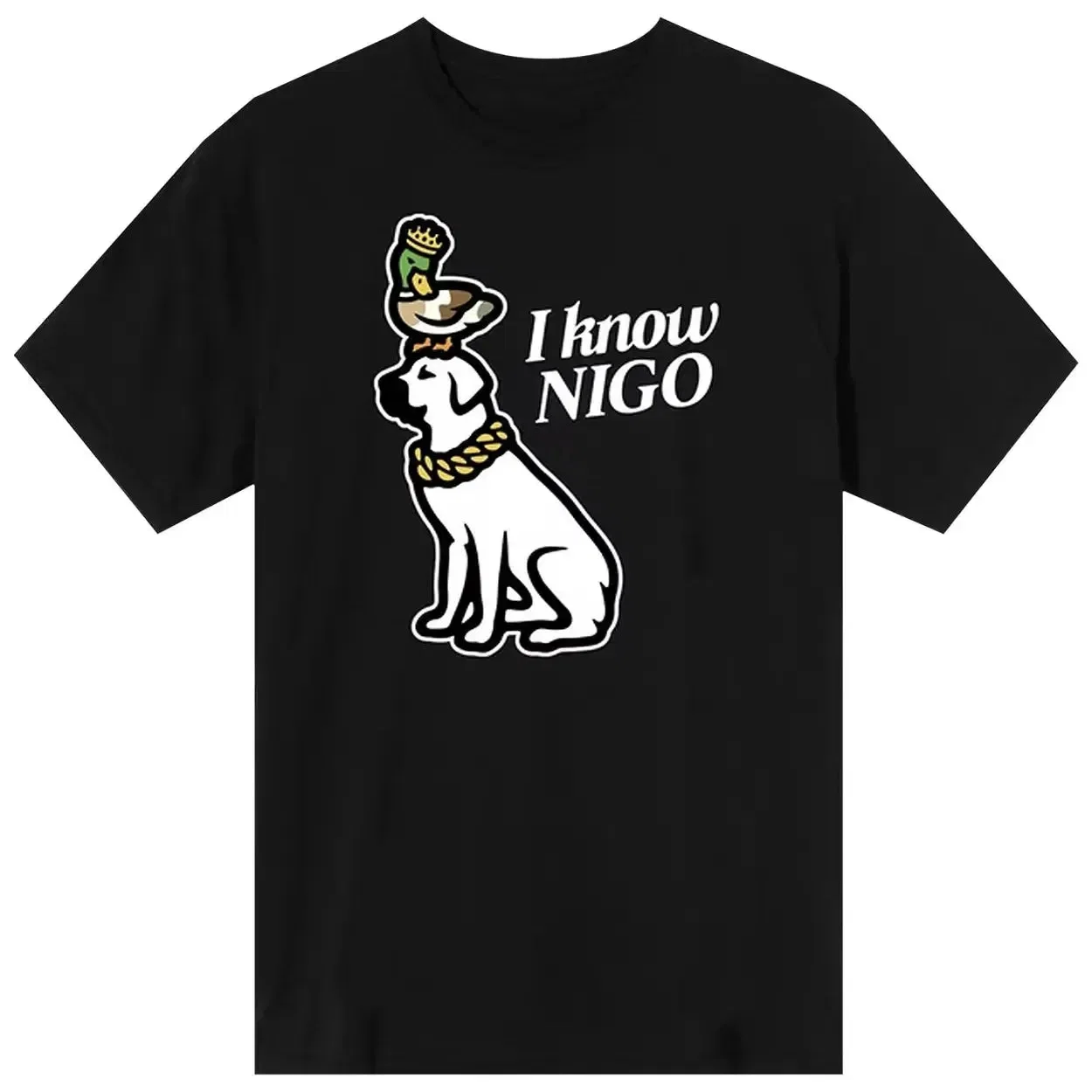 Nigo I Know Nigo Dog Tee (New York Pop Up) 'Black'