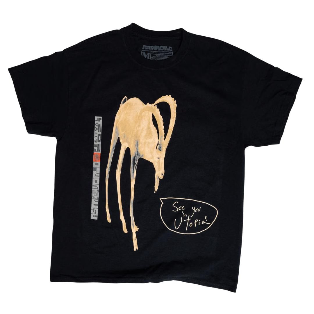 Travis Scott Astroworld Goat tee
