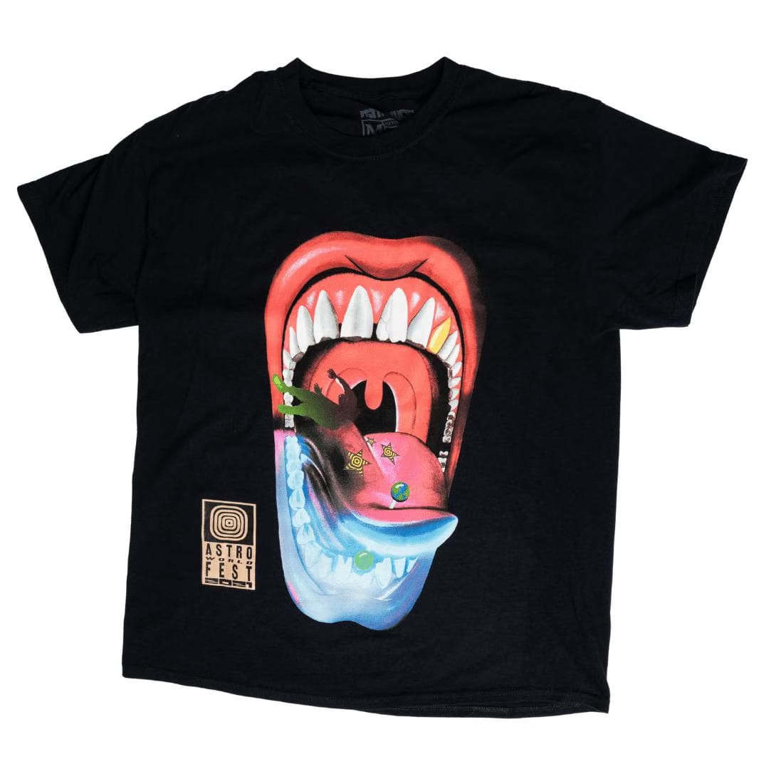 Travis Scott Astroworld Flower Dart tee