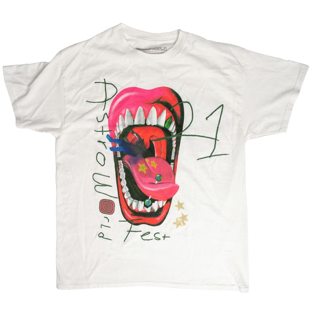 Travis Scott Astroworld Mouths tee