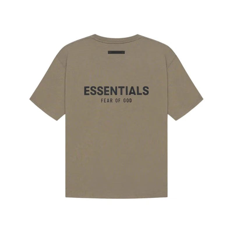 Fear of God Essentials Back Logo T-Shirt 'Taupe'