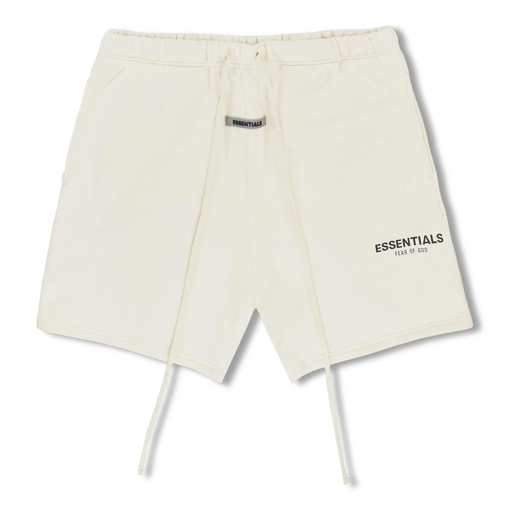 FEAR OF GOD ESSENTIALS Fleece Shorts Buttercream SS20
