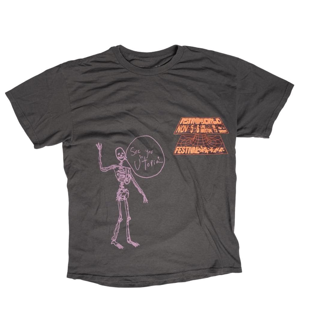 Travis Scott Astroworld Open Your Eyes tee