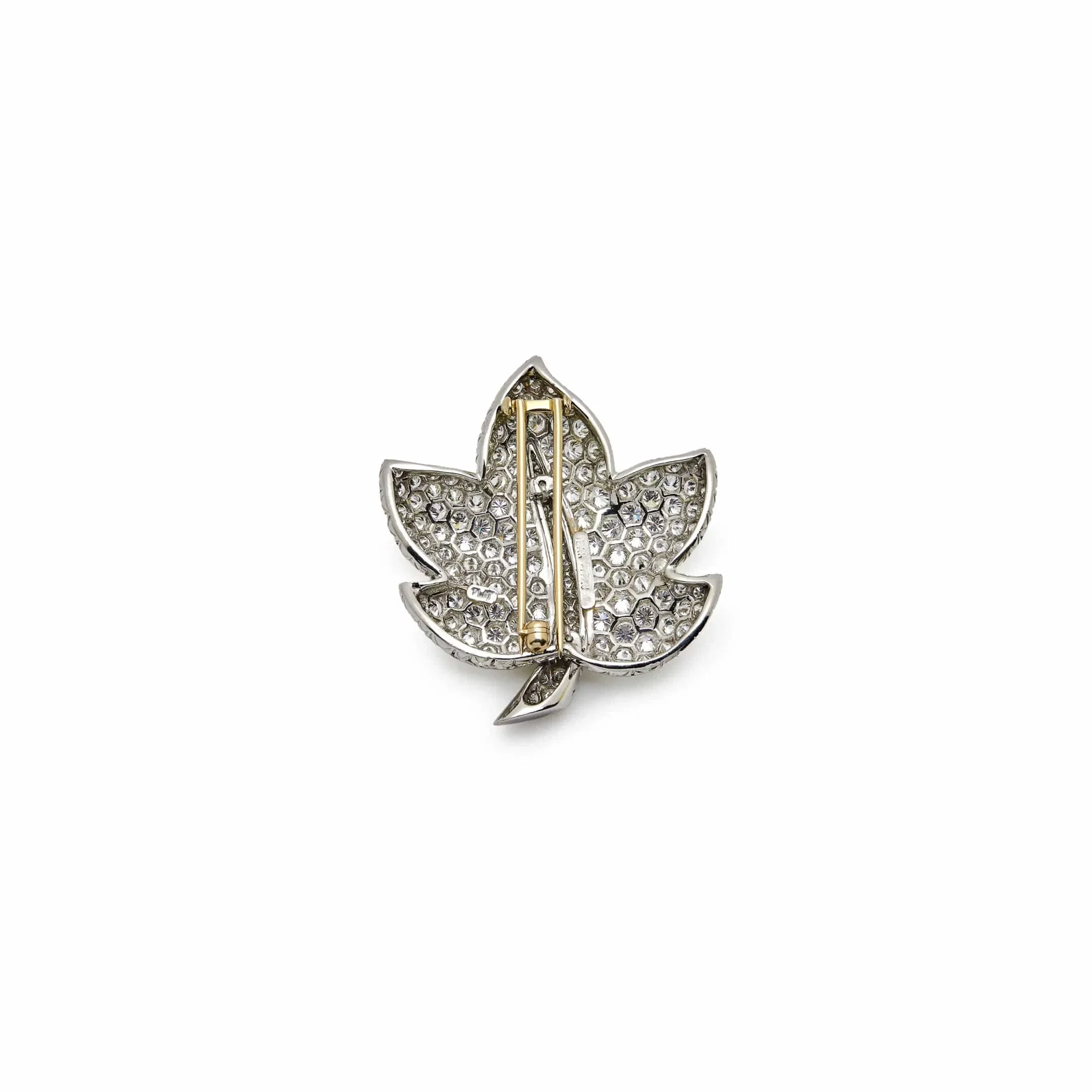 Jewels Aficionado Vintage Signed Brooch by Jean Vitau