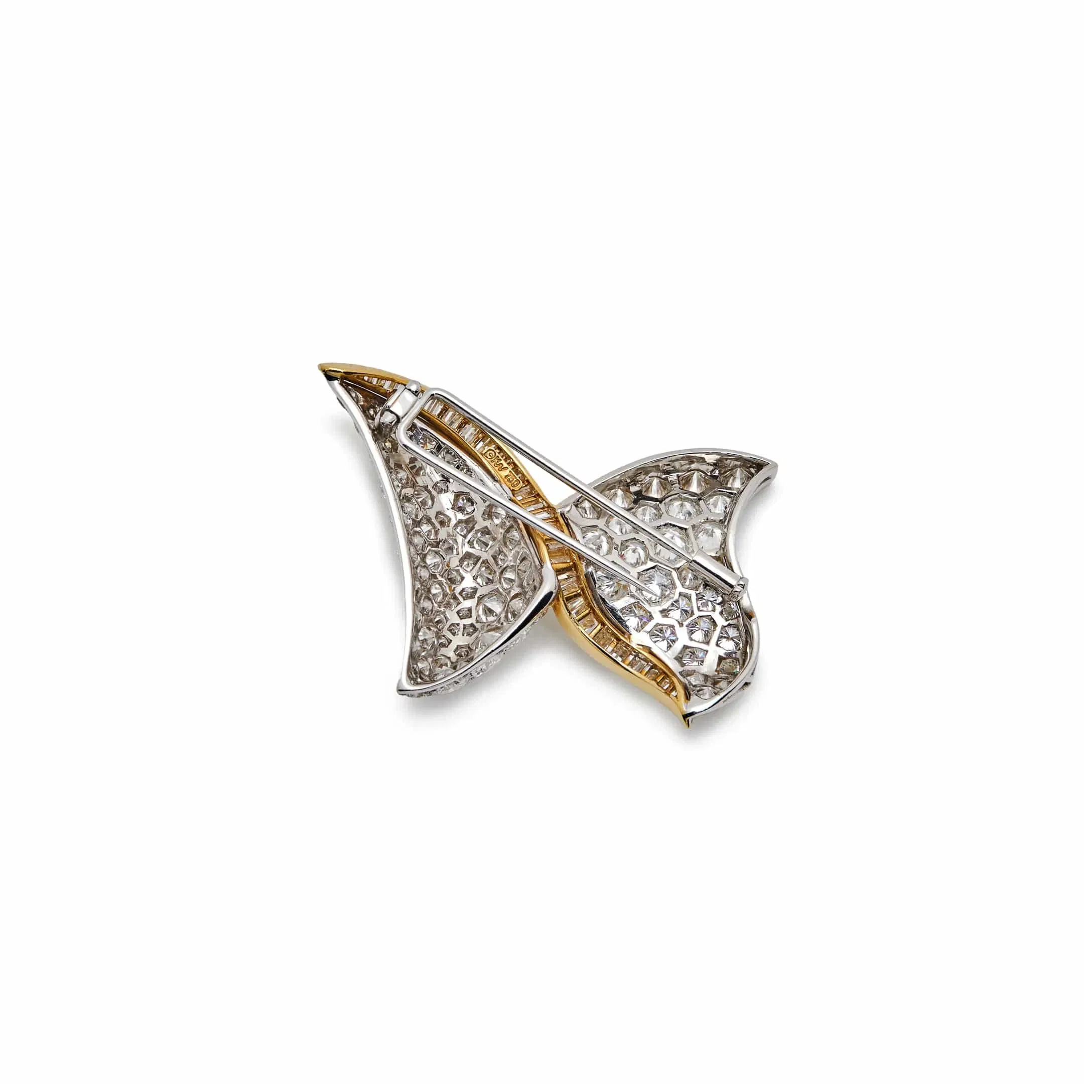 Jewels Aficionado Vintage Signed Brooch by Kurt Wayne