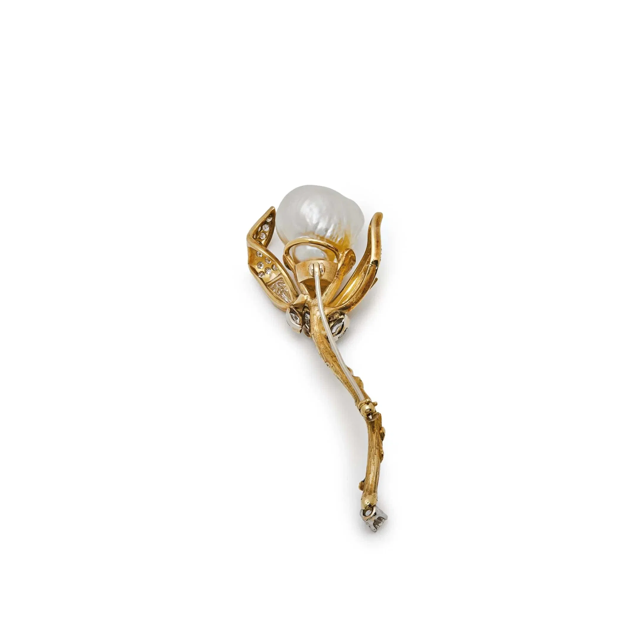 Jewels Aficionado Pearl Posy Brooch