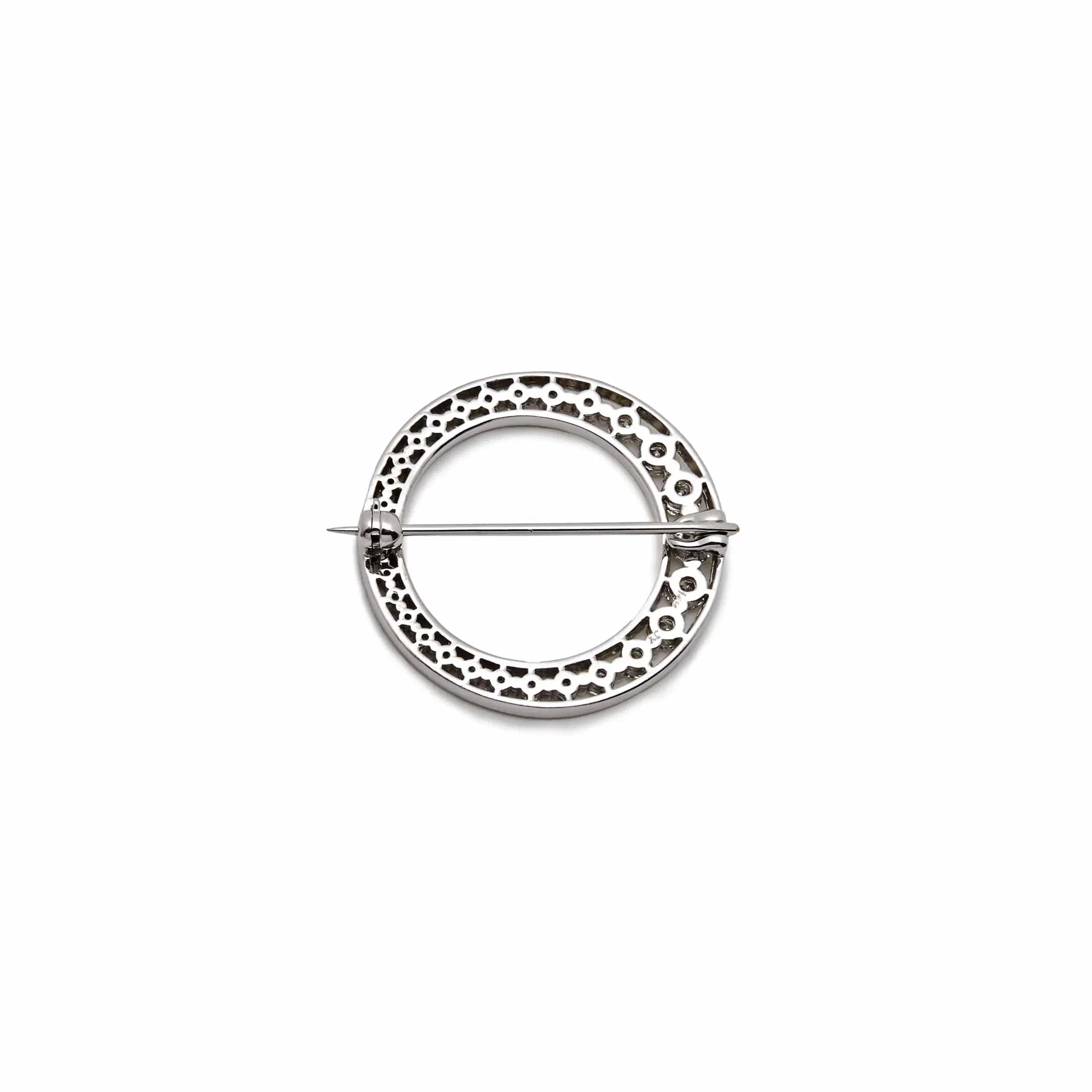 Jewels Aficionado Vintage Crescent Brooch