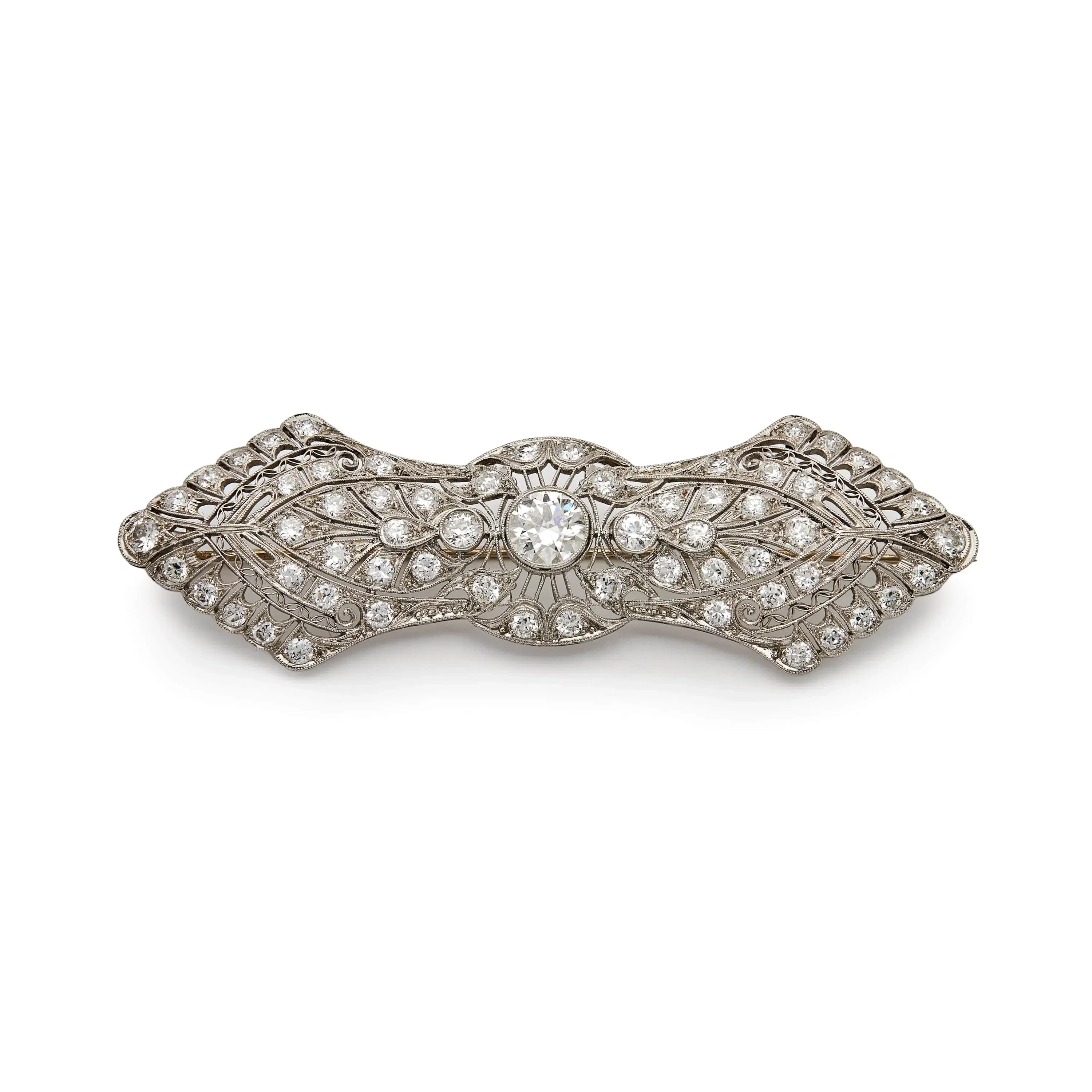 Jewels Aficionado Vintage Diamond Statement Brooch