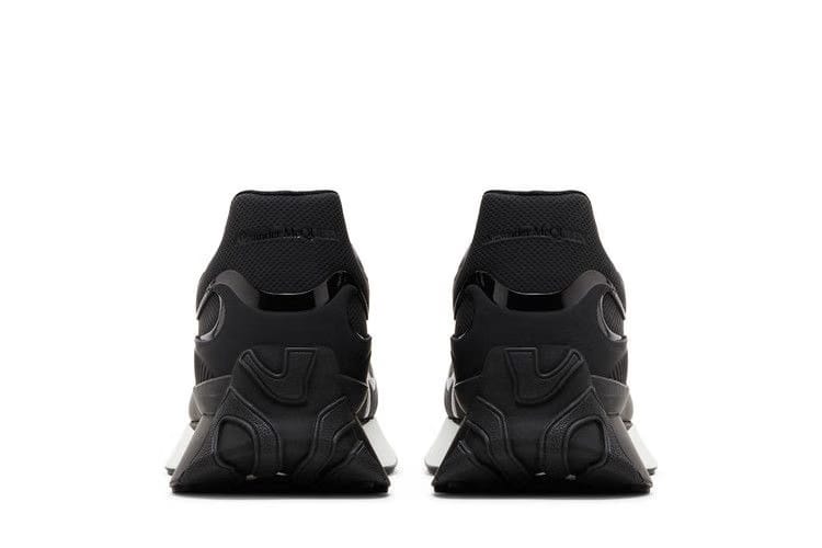 Alexander McQueen Sprint Runner Black White